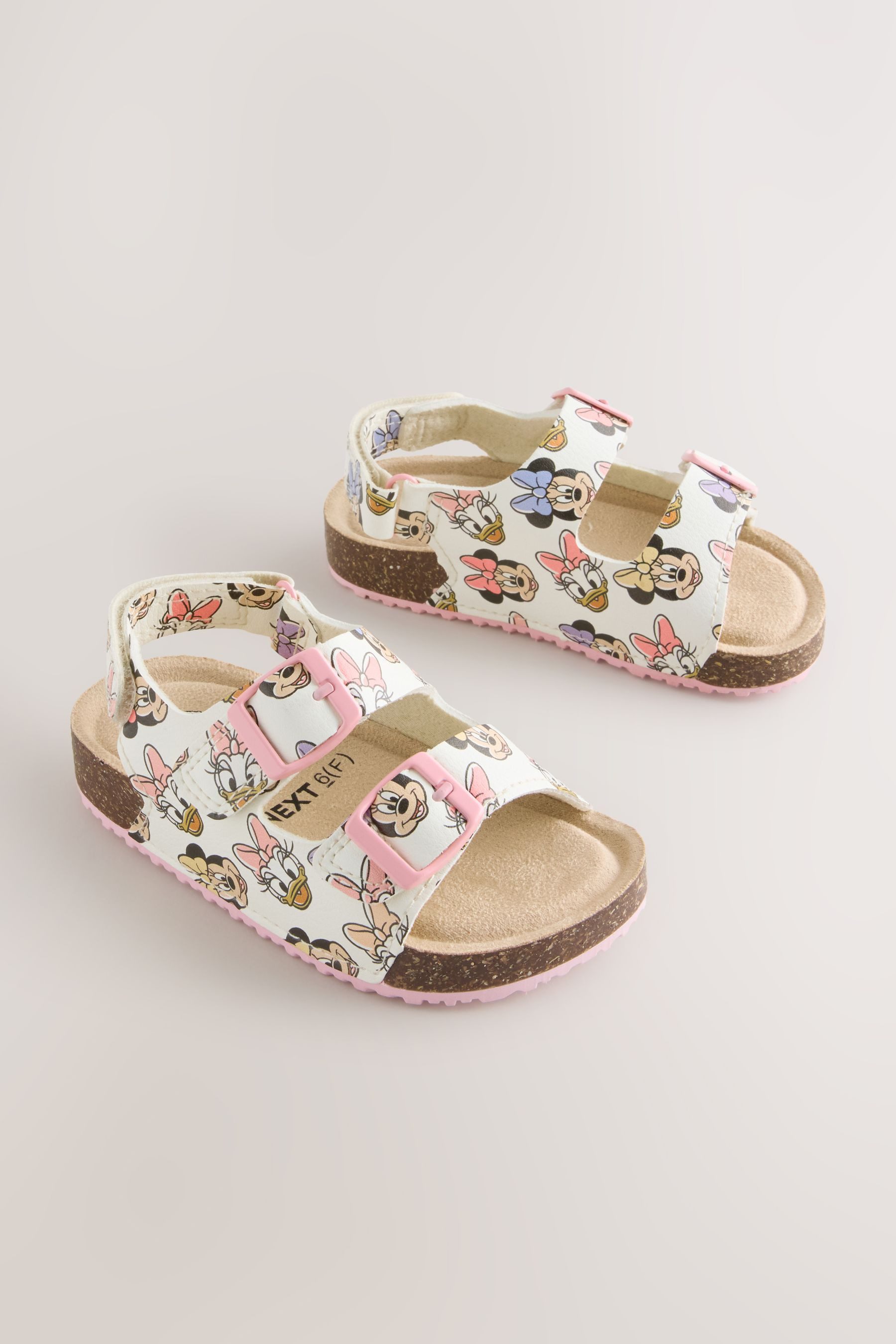 Next Minnie Mouse Sandalen mit 2 Riemen + Kork-Fußbett Sandale (1-tlg)