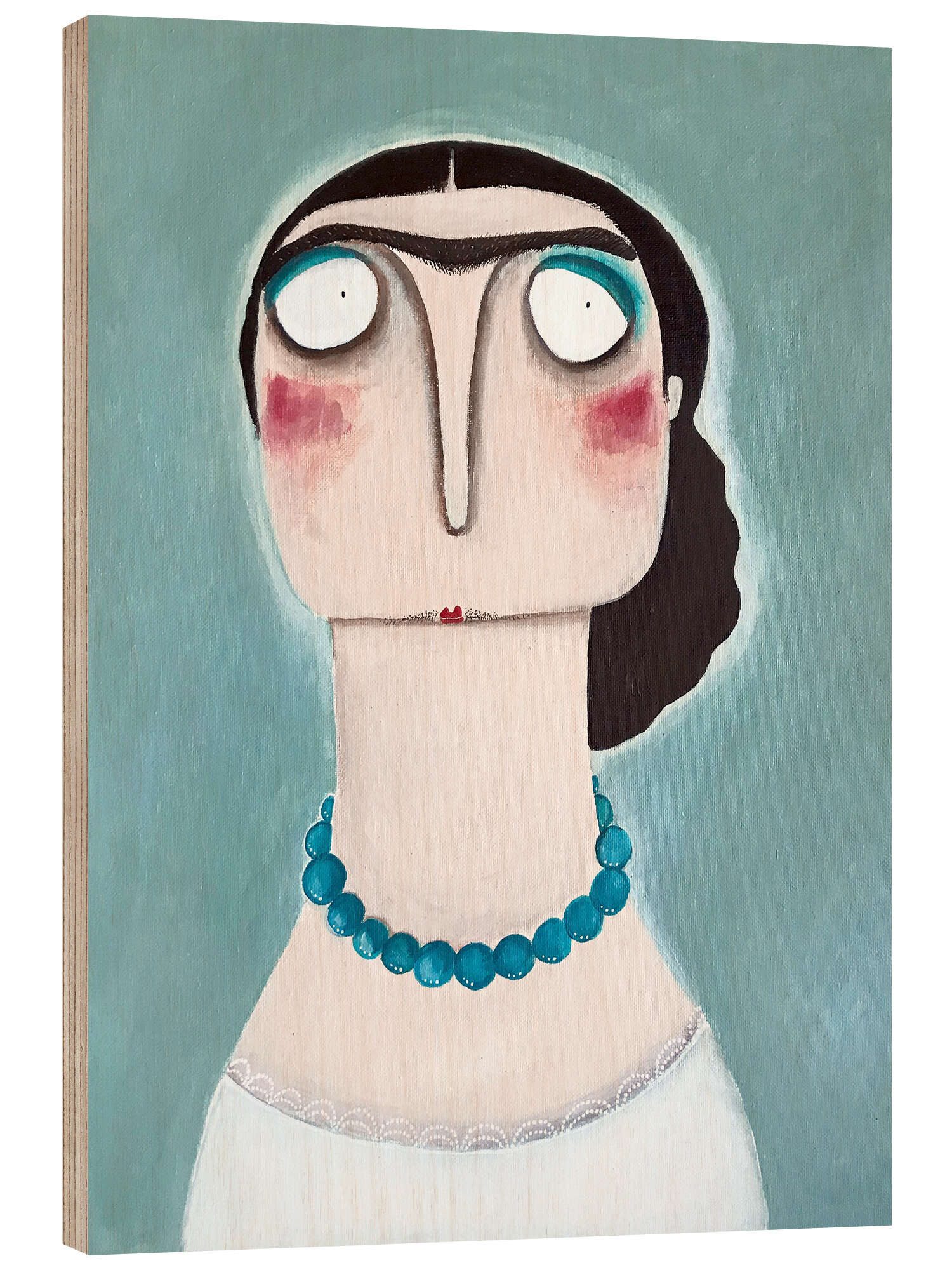 Wandbild Frida, nach Kahlo