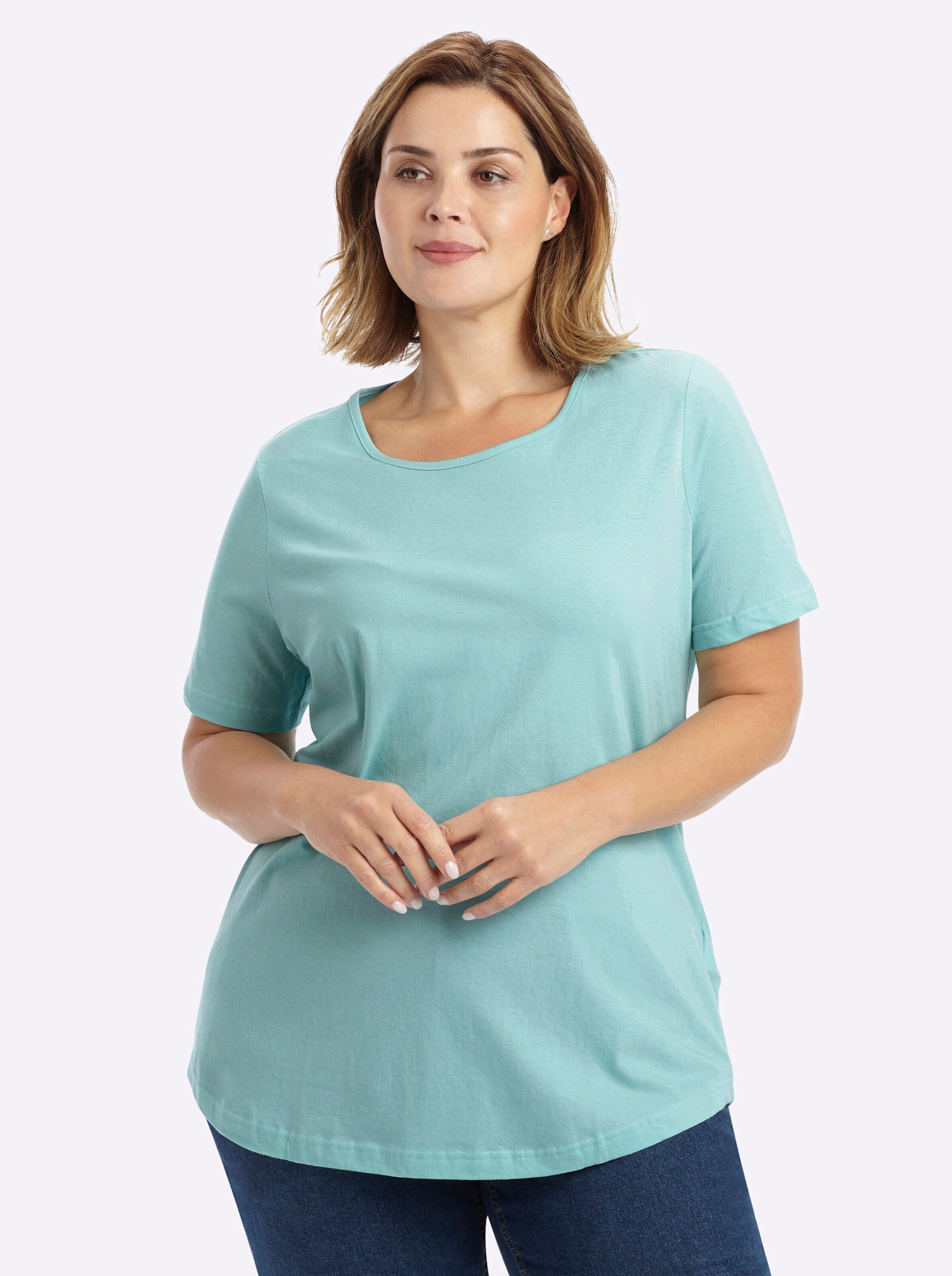 Sieh an! T-Shirt Doppelpack Shirts Kurzarm (2-tlg)