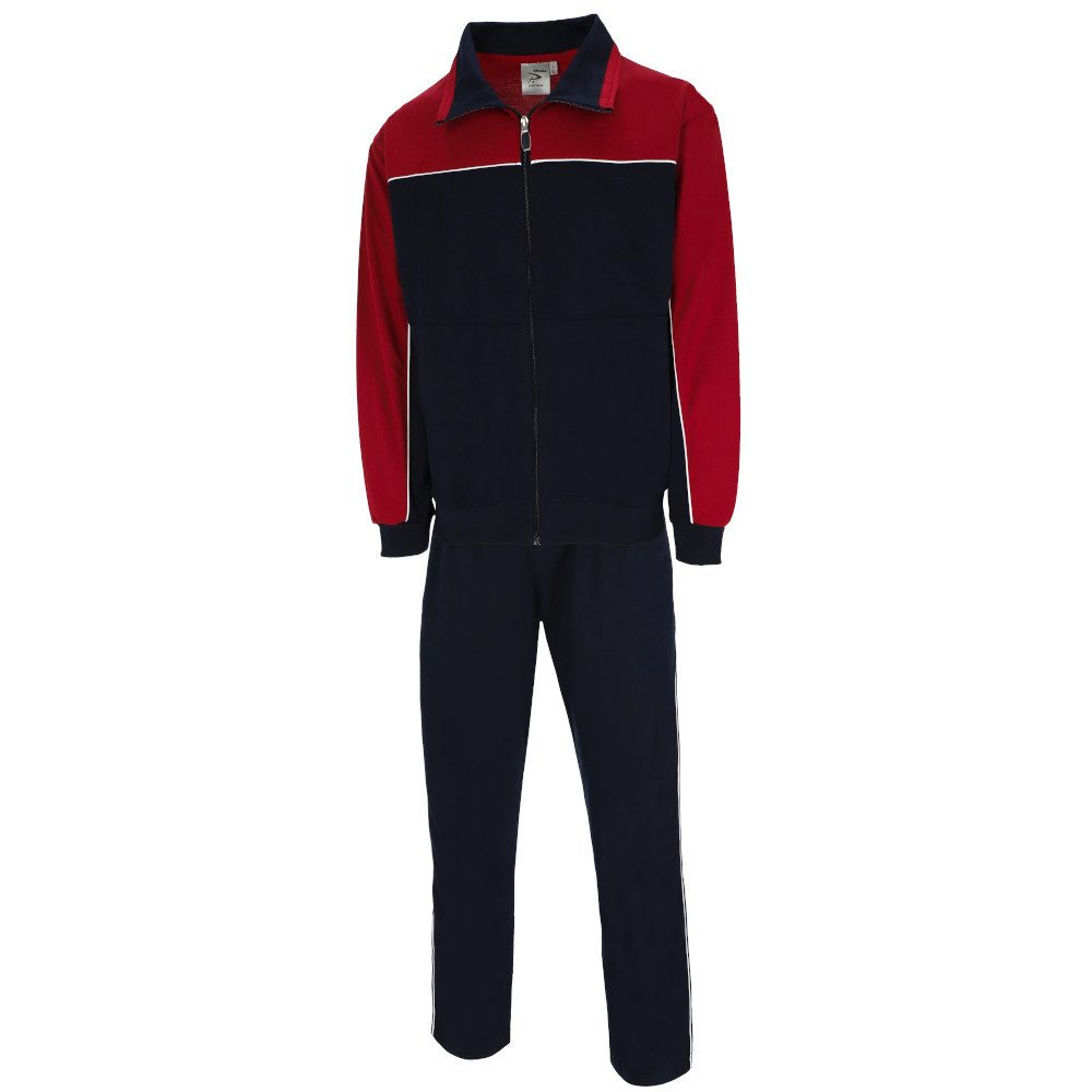 Herbold Sportswear Jogginganzug Herren Freizeitanzug Trainingsanzug (2-tlg), mit angenehmem Baumwoll-Touch für hohen Tragekomfort