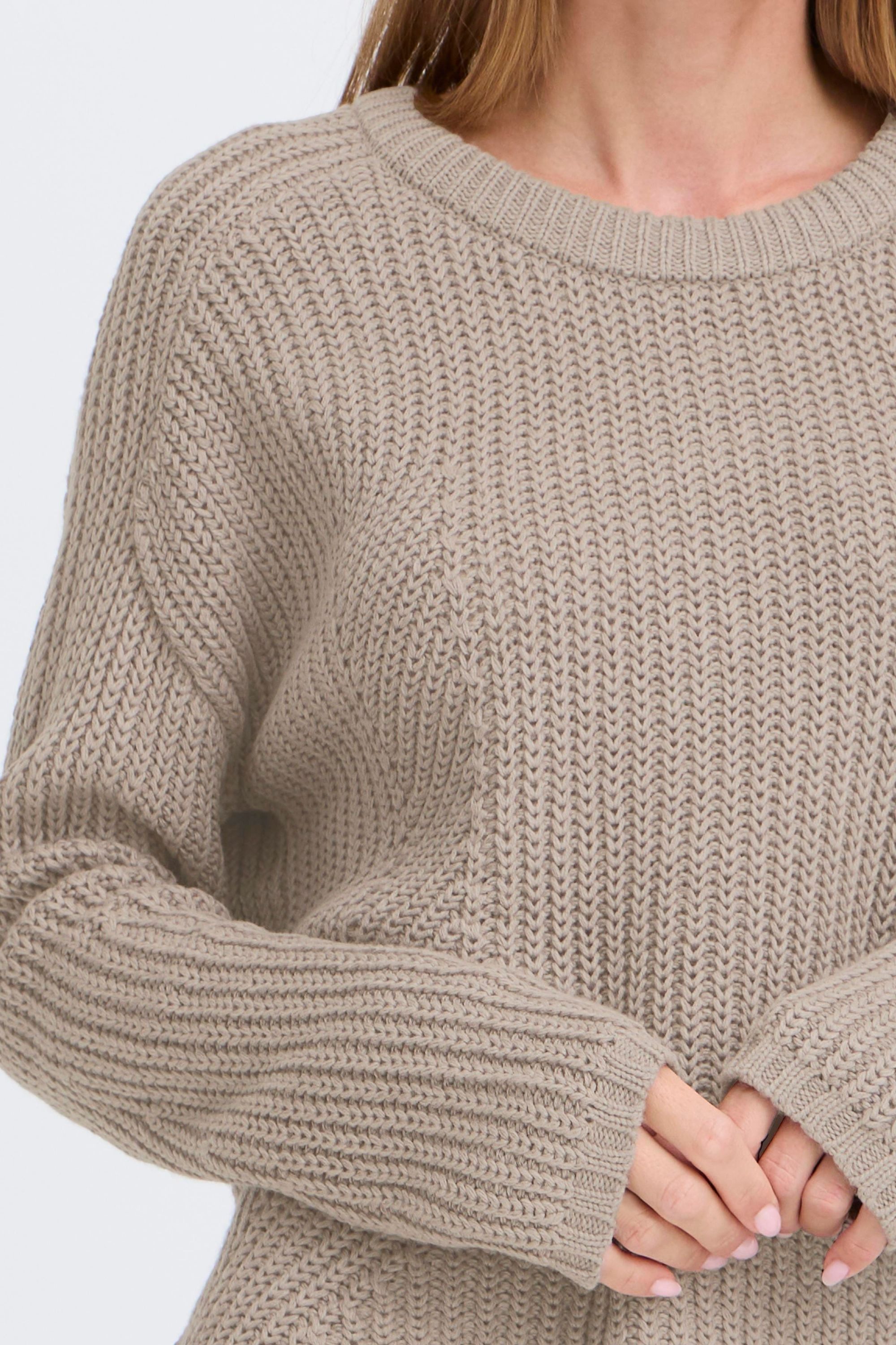 OXMO Strickpullover OXKanna Kuscheliger Pullover