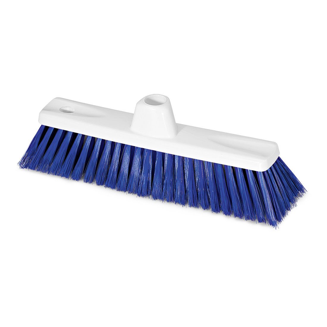 Nölle Staubbesen Feinbesen blau 300mm Hygiene Reinigung, HACCP Feinbesen Hygienebesen blau 30 cm Polyester Profi