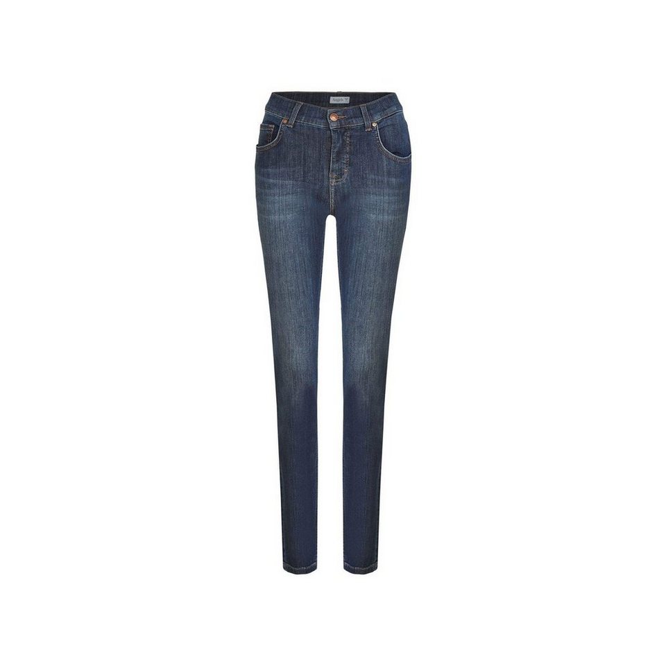 ANGELS Skinny-fit-Jeans blau regular (1-tlg)