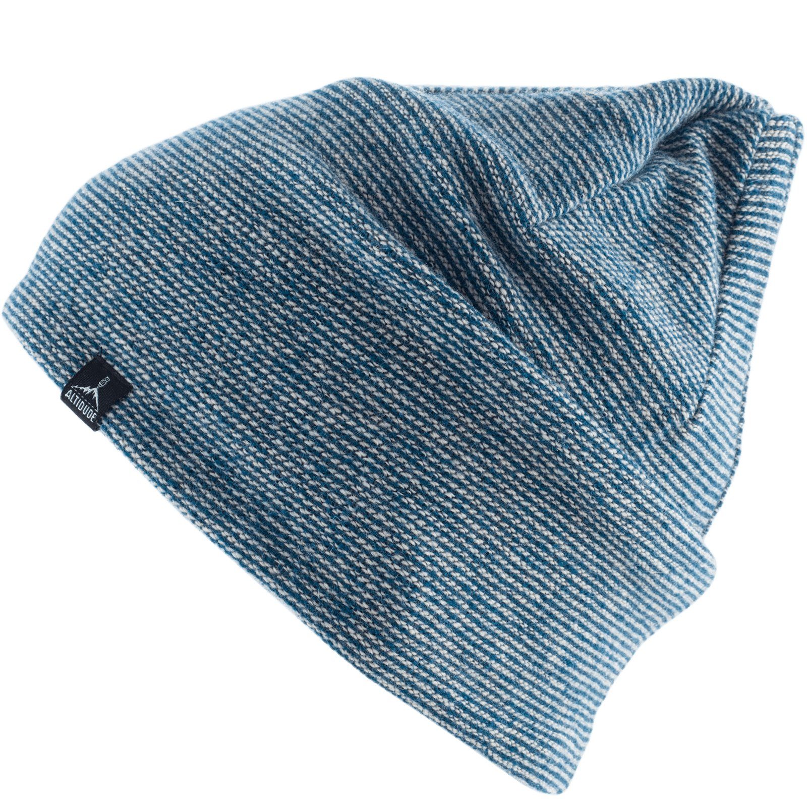 ALTIDUDE Beanie Strickmütze Unisex Beanie Fein Mütze Merino Winter Sensei Wolle