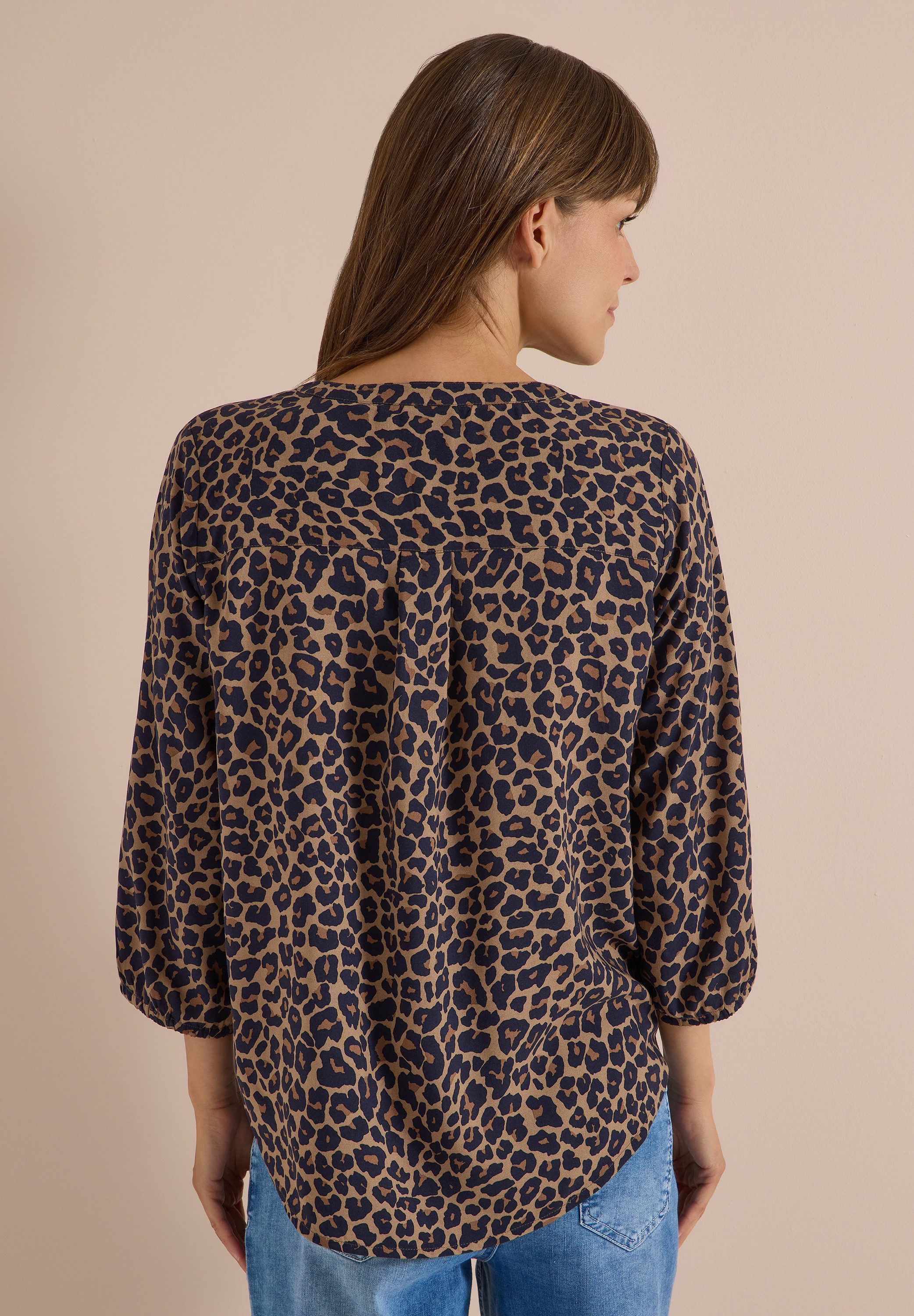 CECIL Hemdbluse mit Leomuster