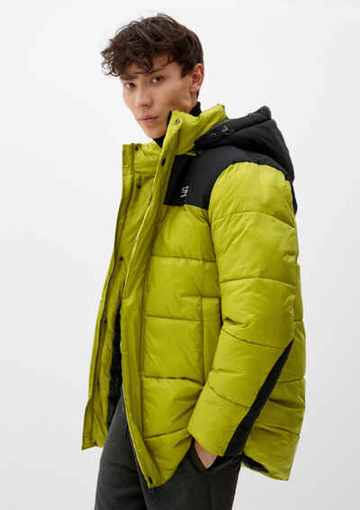 QS Langmantel Lang geschnittene Puffer-Jacke