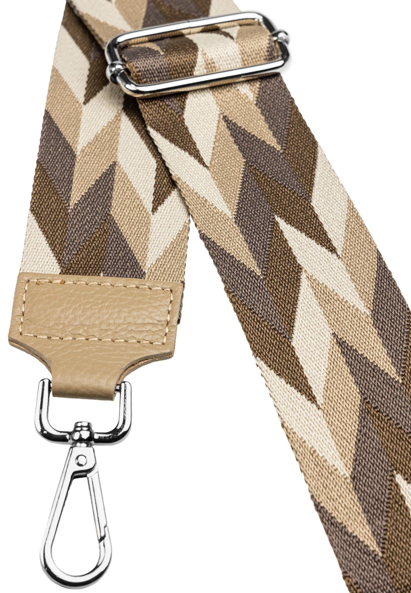 Caspar Schultertasche BSG04 breiter Leder / günstig online kaufen