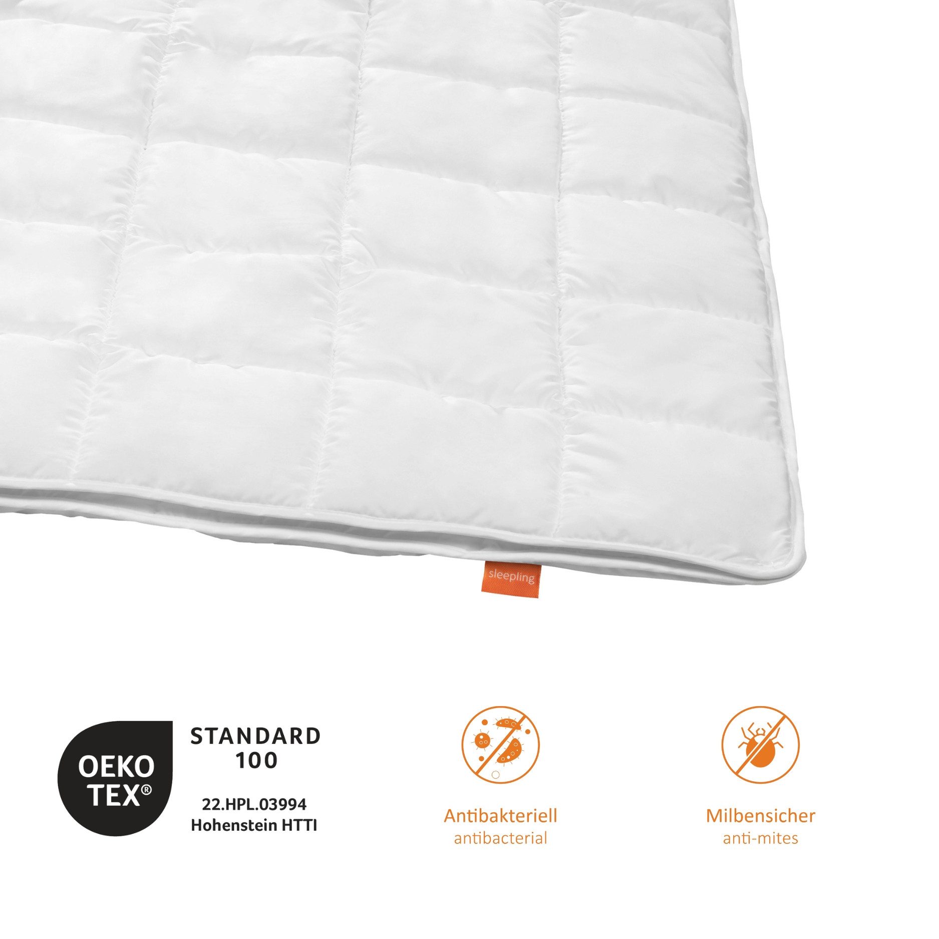 sleepling Microfaserbettdecke für Allergiker, Füllung: hochwertige Markenvo günstig online kaufen