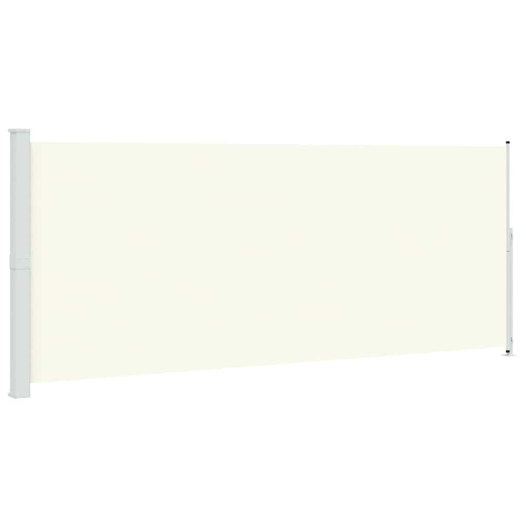 vidaXL Seitenmarkise Seitenmarkise Ausziehbar 200x514 cm Creme (1-St)