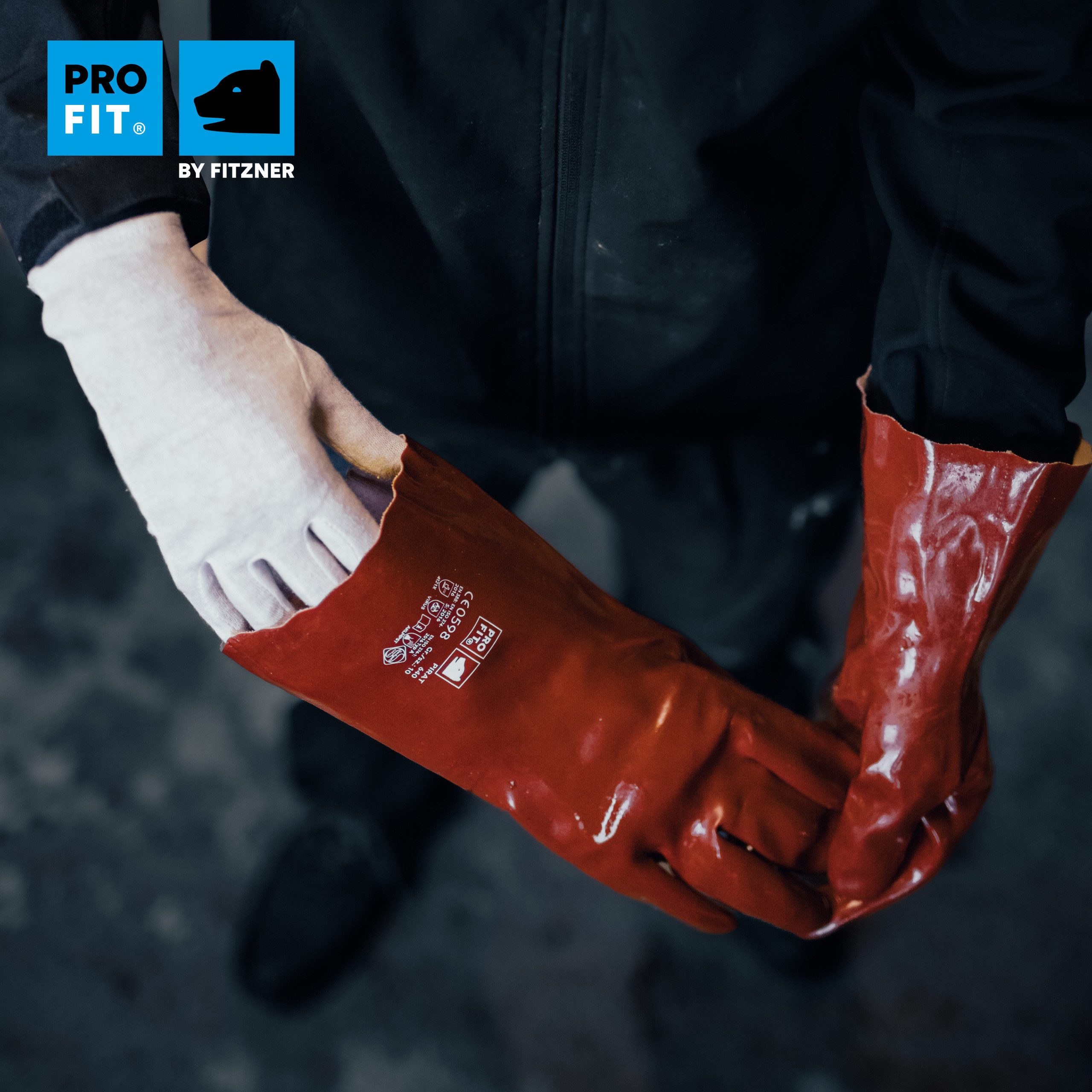 PRO FIT Baumwollhandschuhe Baumwoll-Trikot-Handschuh, Allergiehandschuh, Schutzhandschuh (12, Paar) Atmungsaktiv, Weich & Passgenau, Reinweiß – Bild 3 von 4