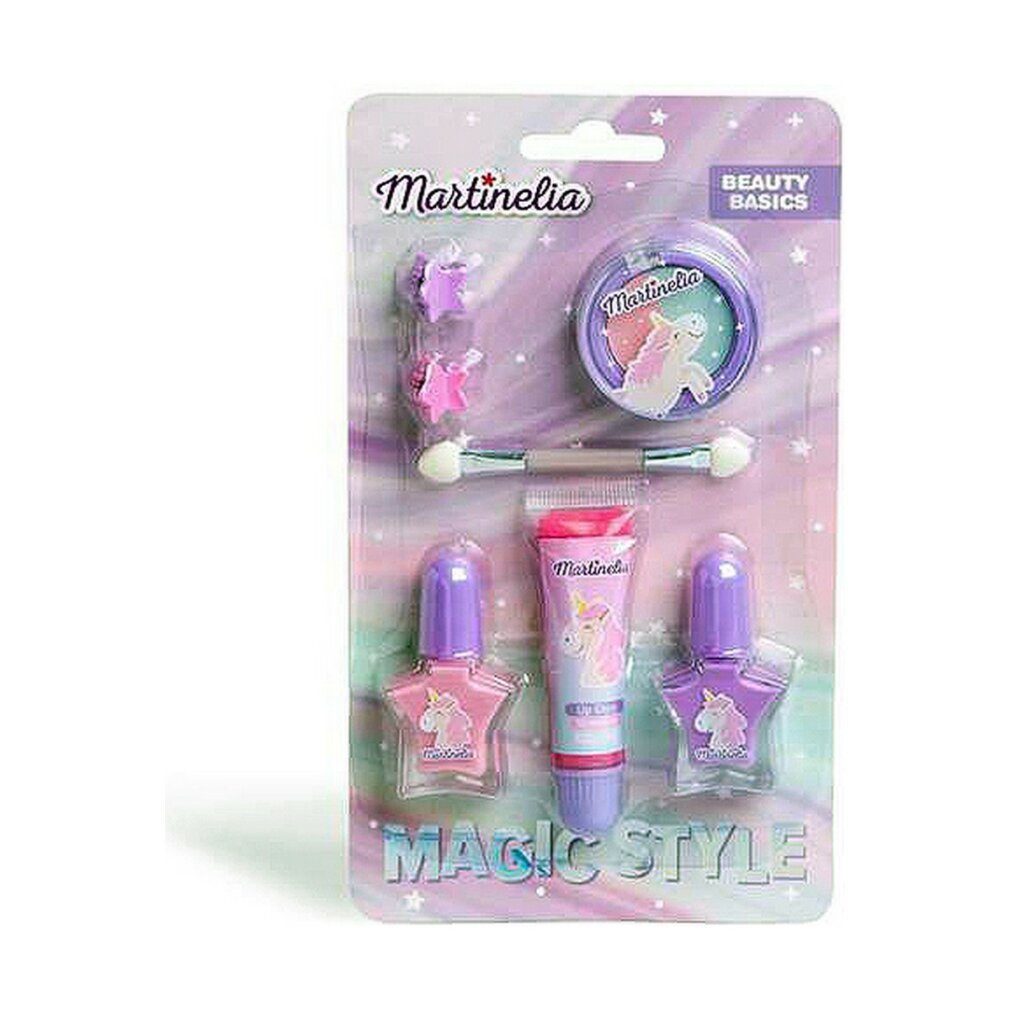 Martinelia Kosmetiktasche Unicorn Beauty Basics Lote 7 Piezas