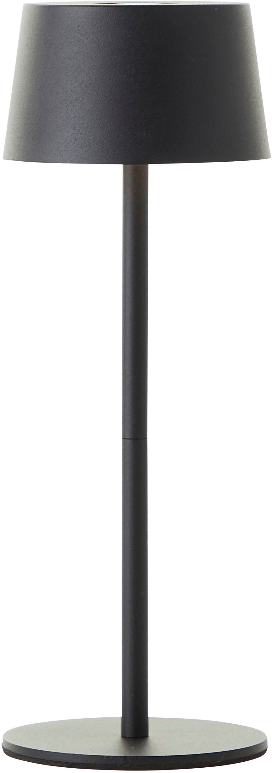 Brilliant LED Außen-Tischleuchte Jona, Dimmfunktion, LED fest integriert, Warmweiß, Kabellos, USB, H 25 cm, 170 lm, höhenverstellbar, 3000 K