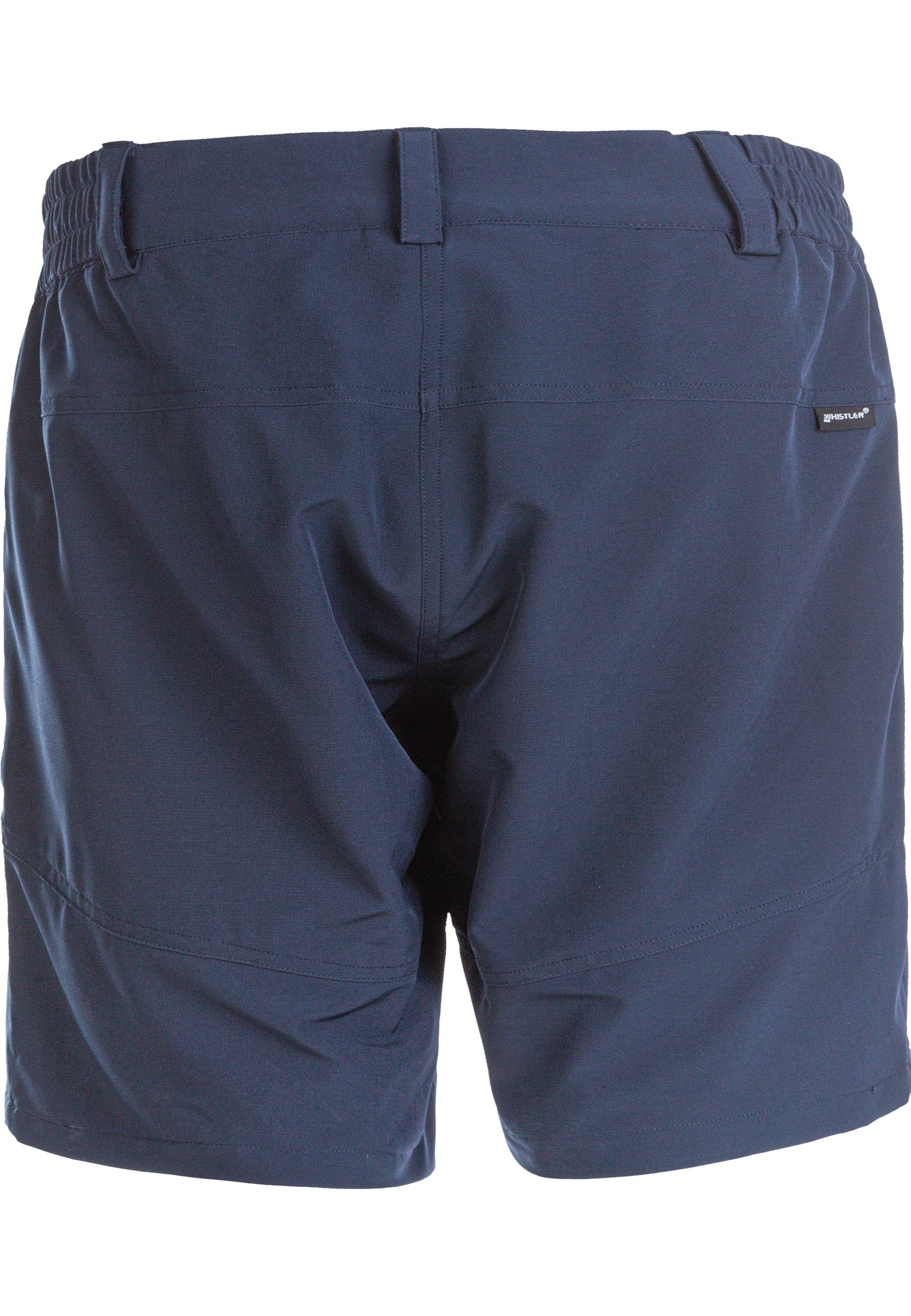 Shorts WHISTLER dunkelblau extra LALA mit komfortablem Funktionsstretch