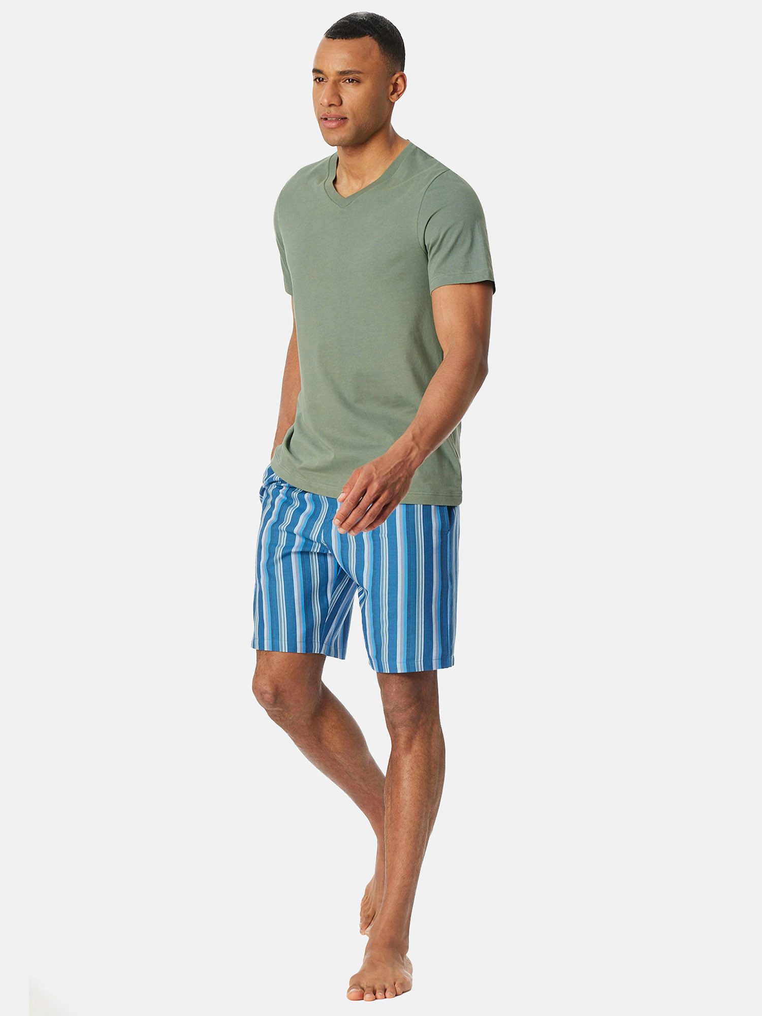 Schiesser Pyjamaoberteil T-Shirt - Mix Relax günstig online kaufen