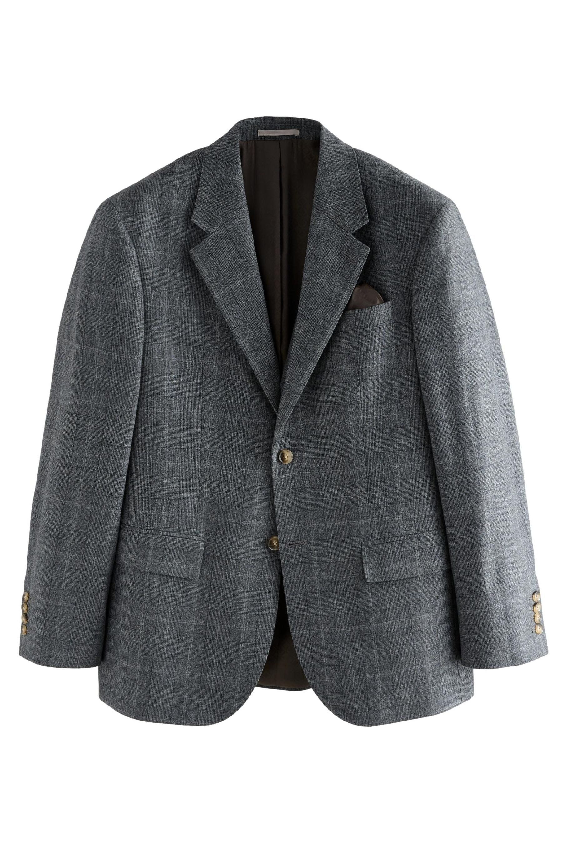 Sakko Signature Regular Fit Anzug mit Karomuster: Sakko