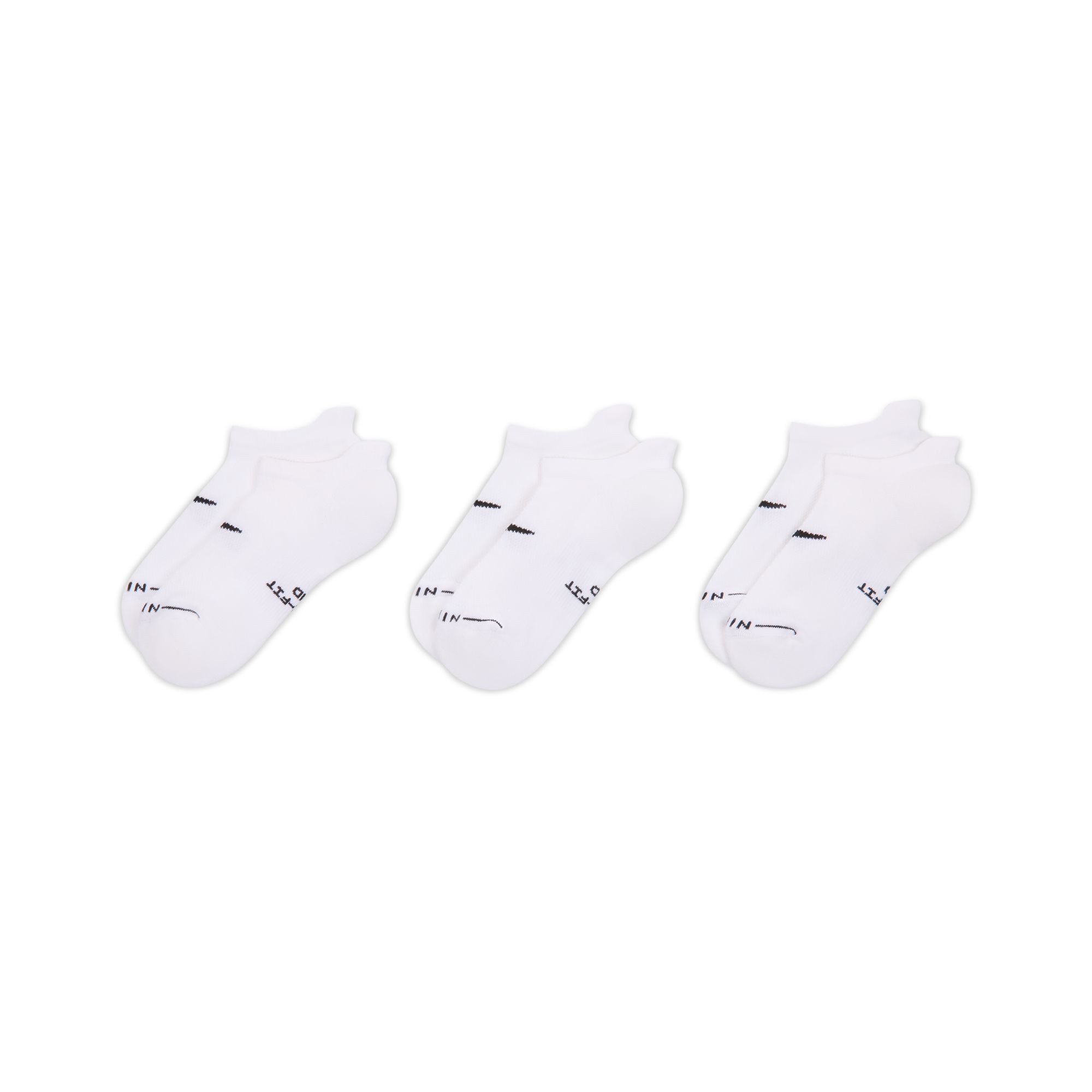 Nike Sportsocken U NK ED ELVD NS 3P - 144 für sportliche Aktivitäten, sportlicher Stil, angenehmes Tragegefühl