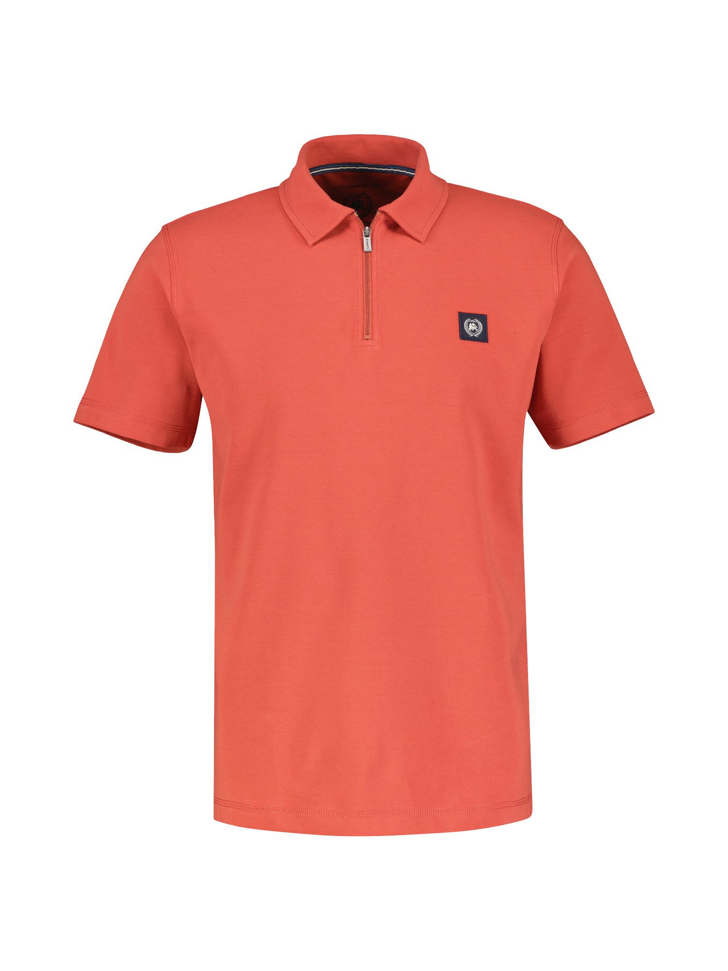 Poloshirt Poloshirt für Herren mit Reißverschluss in Cool & Dry Qualität