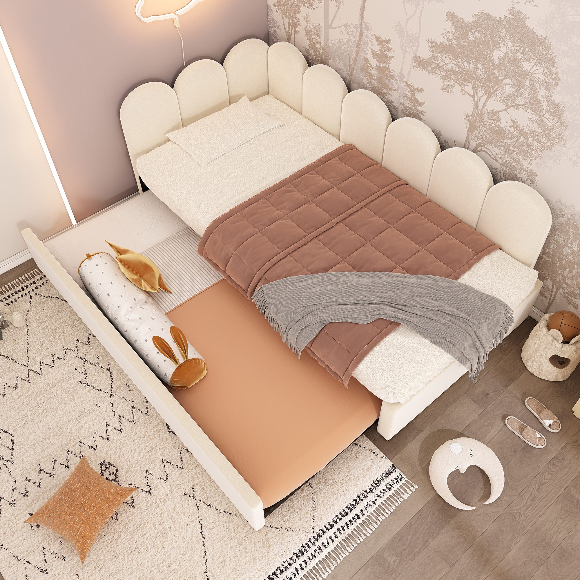 HAUSS SPOLE Polsterbett Daybett 90x200cm mit günstig online kaufen