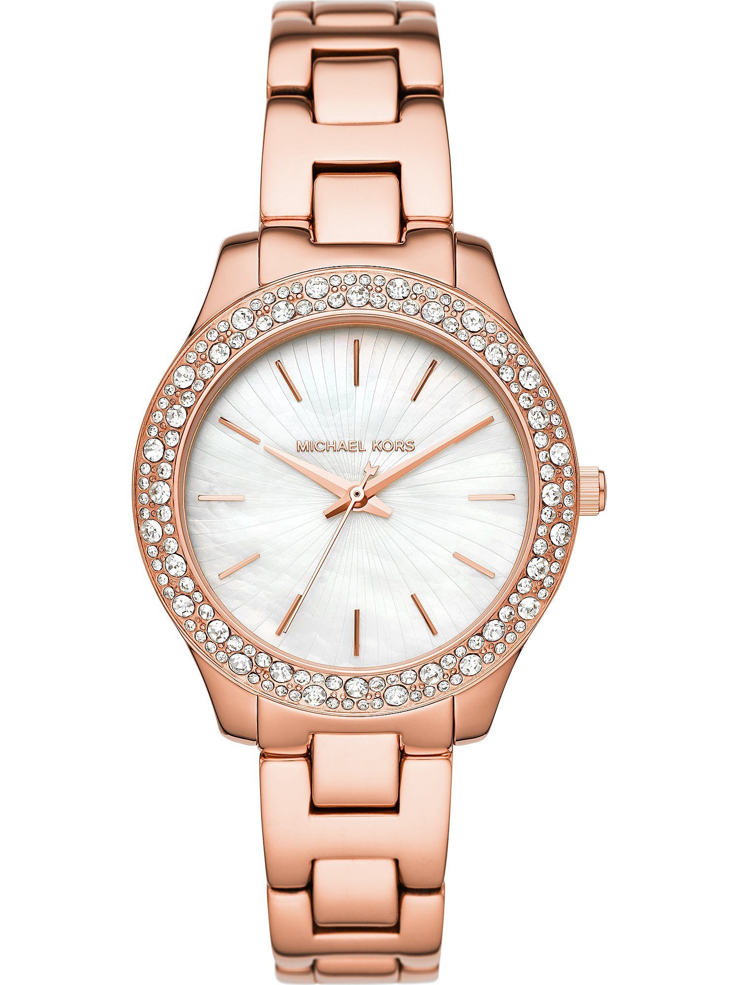 Quarzuhr Michael Kors Damen-Uhren Analog Quarz