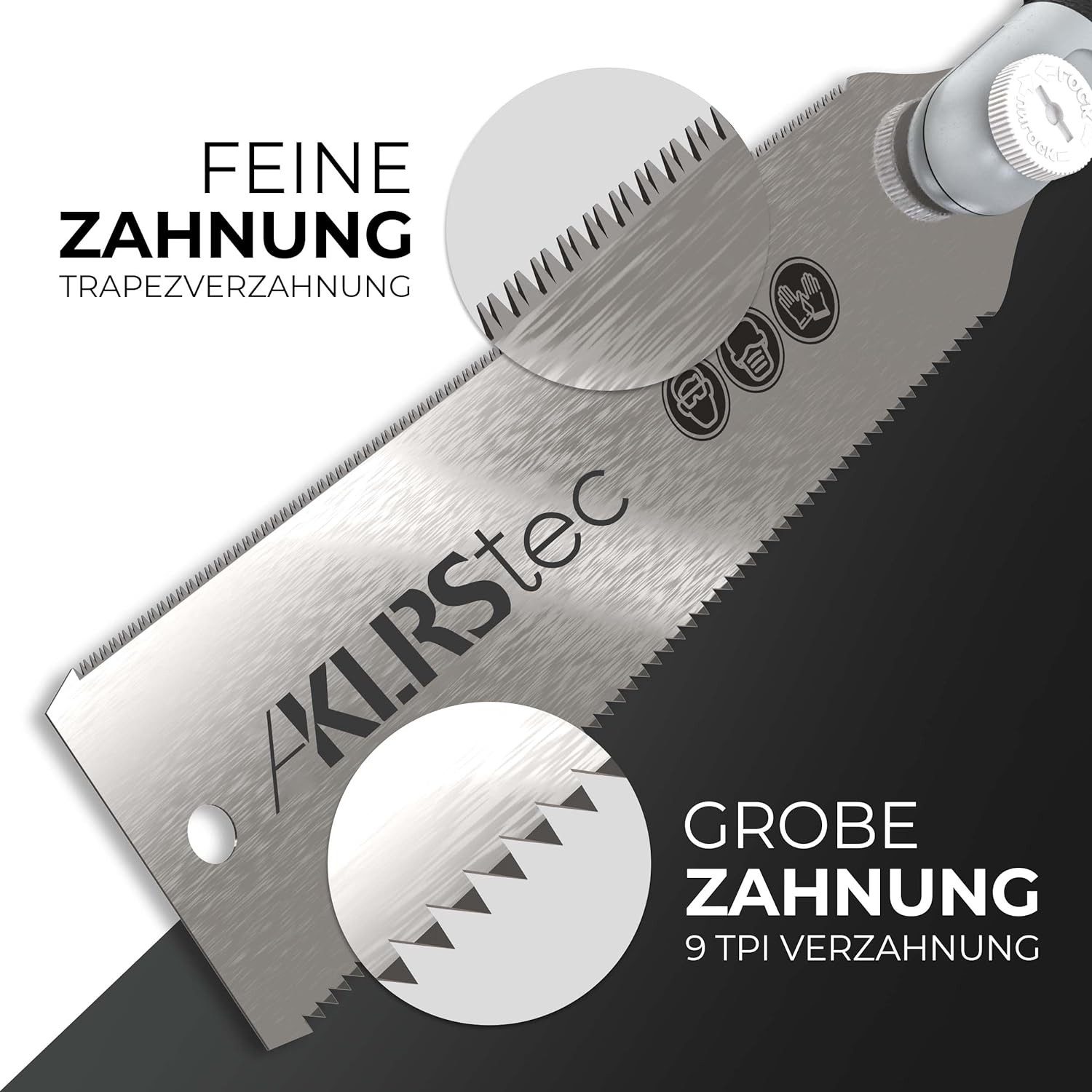 KLRStec Japansäge 240mm Ryoba Feinsäge, optimal günstig online kaufen