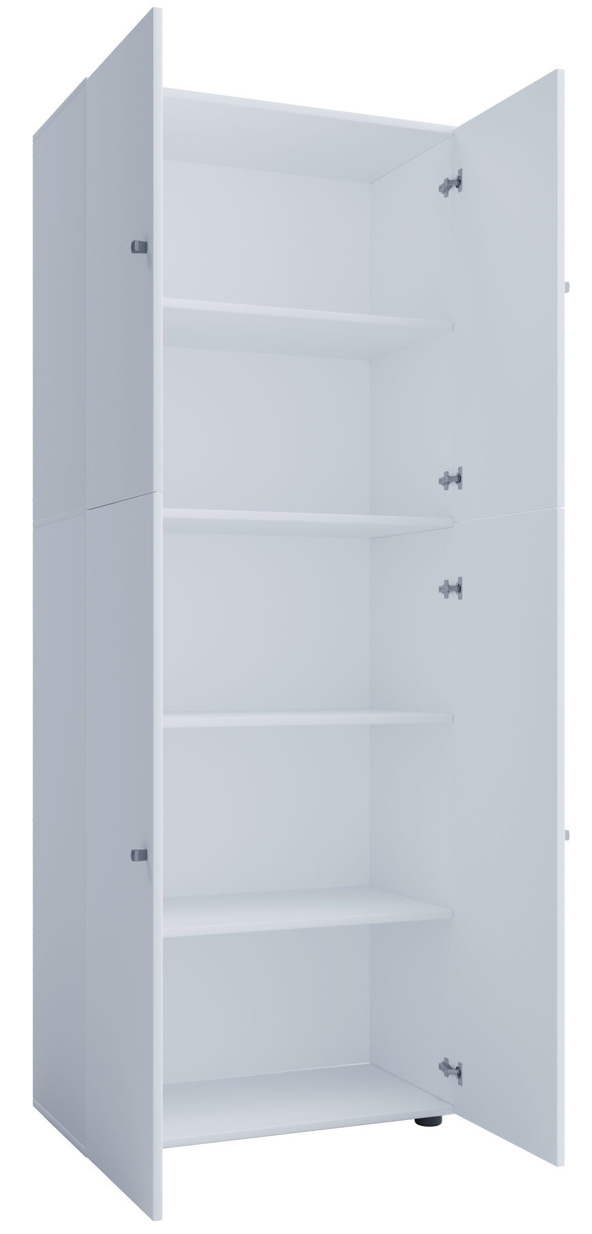 VCM Schuhschrank Schuhkommode Lona B. 70 x H. 184 x T. 40 cm