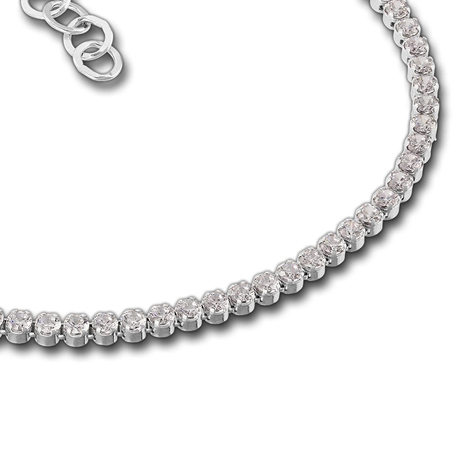 SilberDream Silberarmband SilberDream Armschmuck 18-21cm weiß (Armband), Ar günstig online kaufen