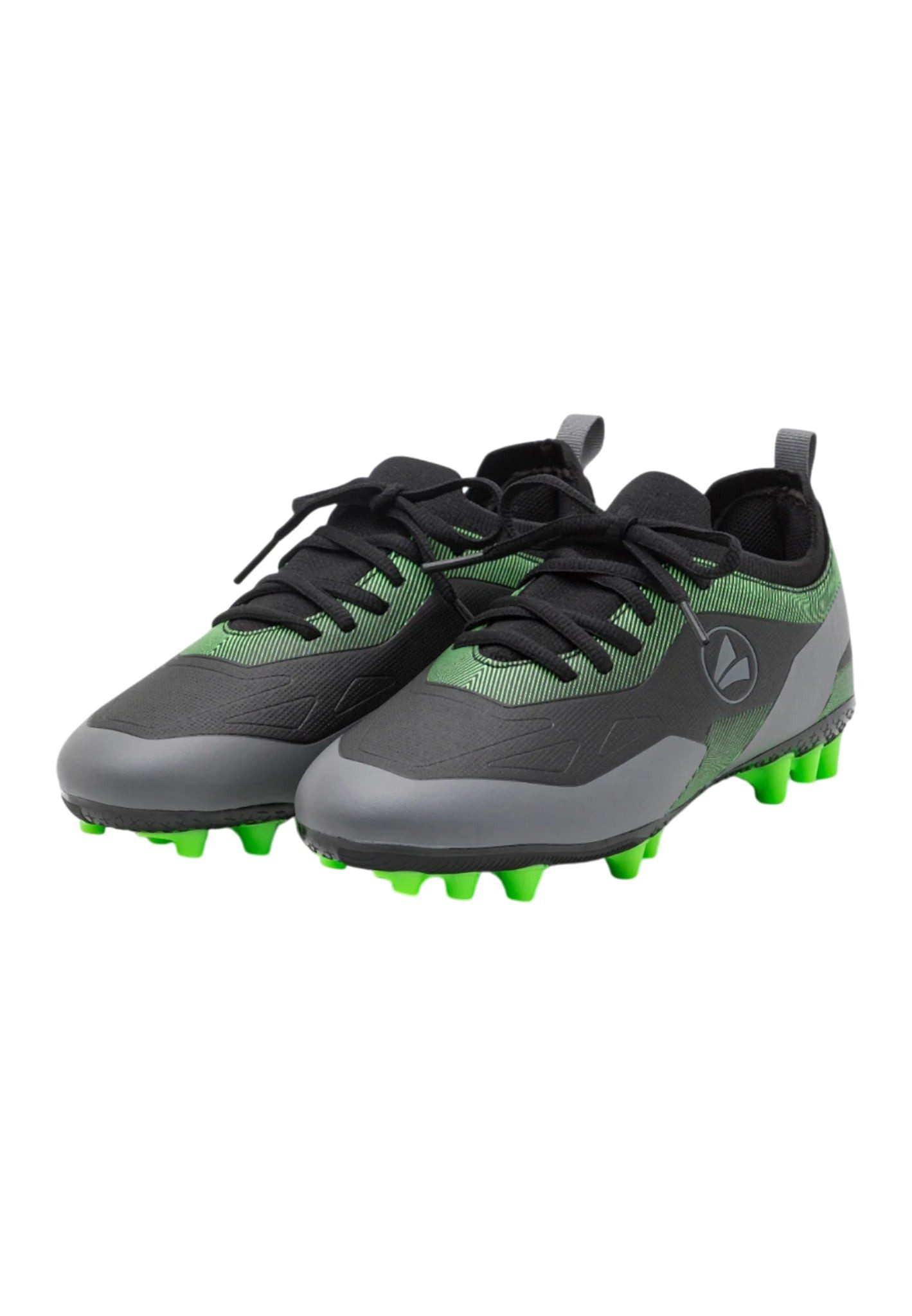 Jako J-SFG Twist Sock (für feste Böden) schwarz/neongrün Jungen Fußballschuh