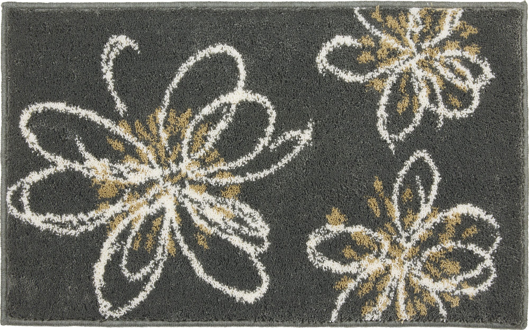 Erwin Müller Badematte Badematte "Palamas", Höhe 18 mm, eckig, Blumen