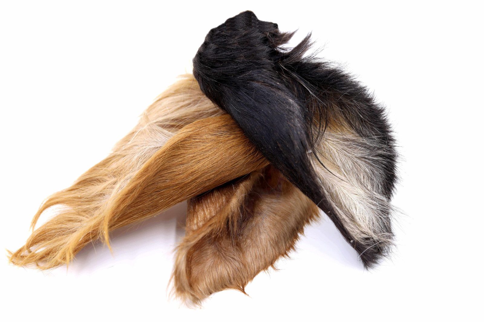 Breers Pet Food Rinderohren mit Fell getrocknet 500 Gramm Hundeleckerlie, Einzelfuttermittel für Hunde für: Hunde, Harter Kauartikel, Leckerli getreidefrei, Hundesnack zuckerfrei