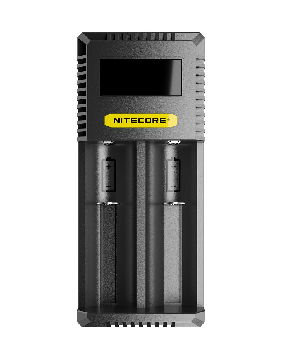 Nitecore CI2 USB-C Ladegerät für 2 Akkus Li-Ionen oder Ni-Mh USB-Ladegerät (1-tlg)
