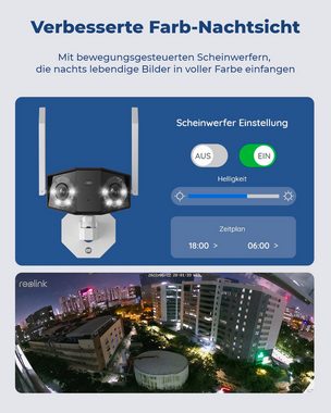 Reolink Duo Series W730 WiFi-Outdoor Überwachungskamera (Außenbereich)