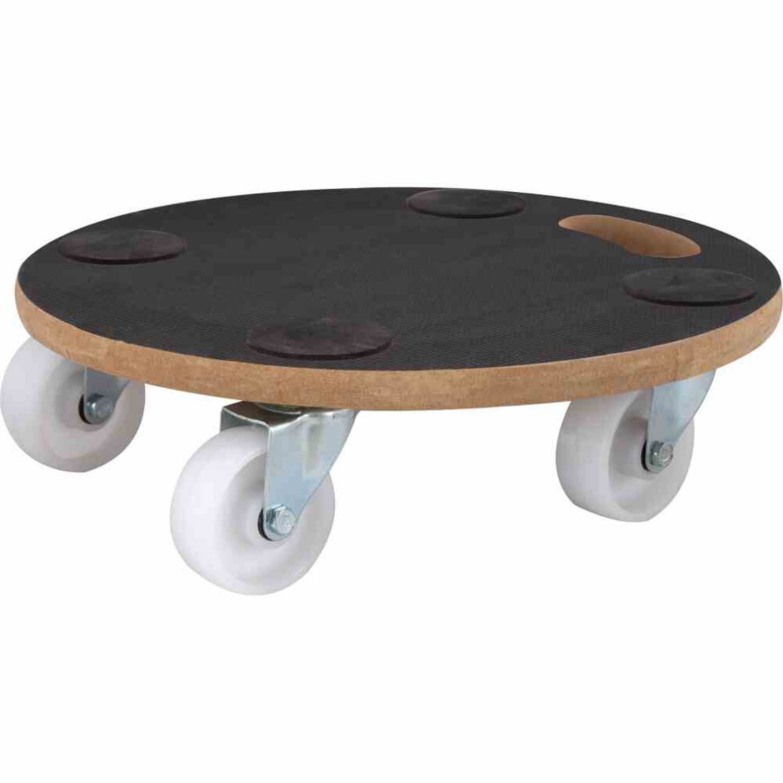 Siena Garden Pflanzenroller Transportroller, Ø 38 cm, braun Tragkraft: 200 kg