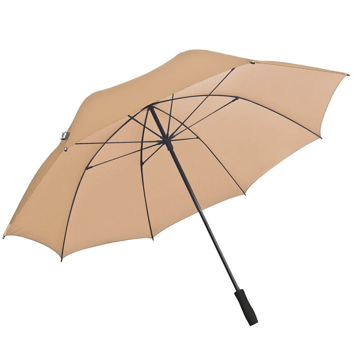 EuroSCHIRM® Taschenregenschirm Beige W2B4