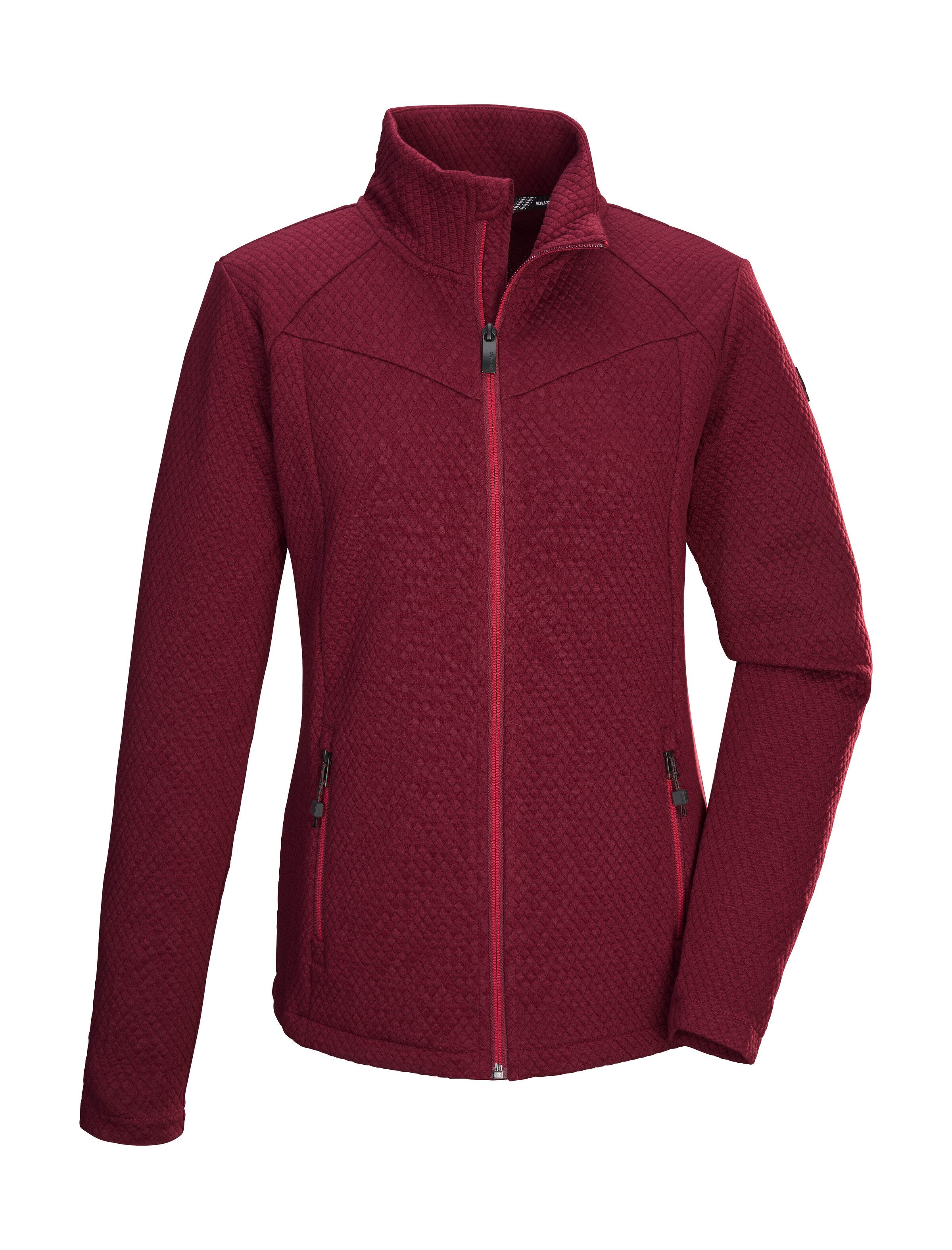 Killtec Strickjacke KOW 2 WMN FLX JCKT Damen Powerstretchjacke mit 2-Wege-Stretch und Kinnschutz.