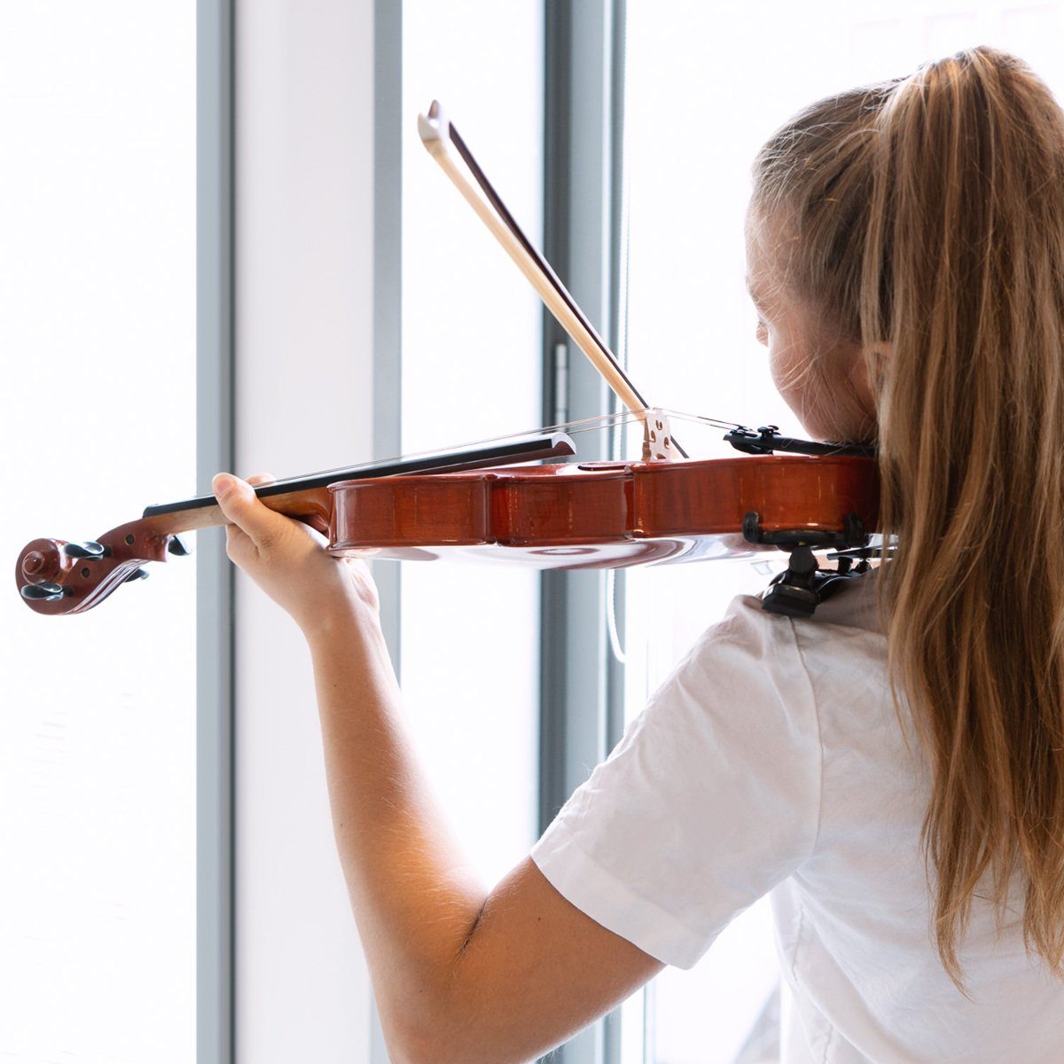 kwmobile Violine Schulterstütze für 1/4-1/8 Geige, verstellbar, gepolstert, 1-St.