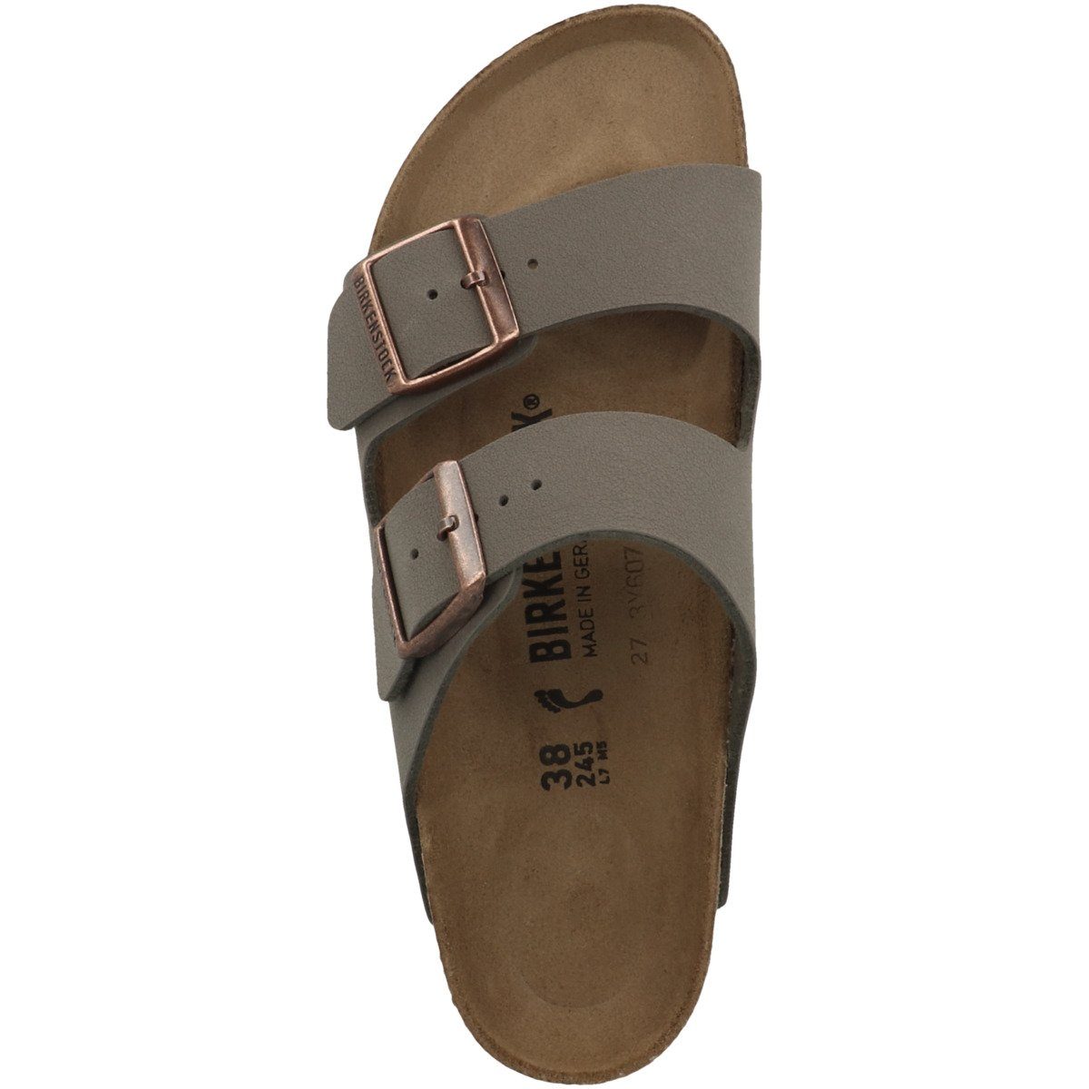 Birkenstock Arizona Birko-Flor Nubuk schmal Unisex Erwachsene Sandale Sandaletten, Sommerschuhe, Badeschuhe, Riemchen, Schlappen