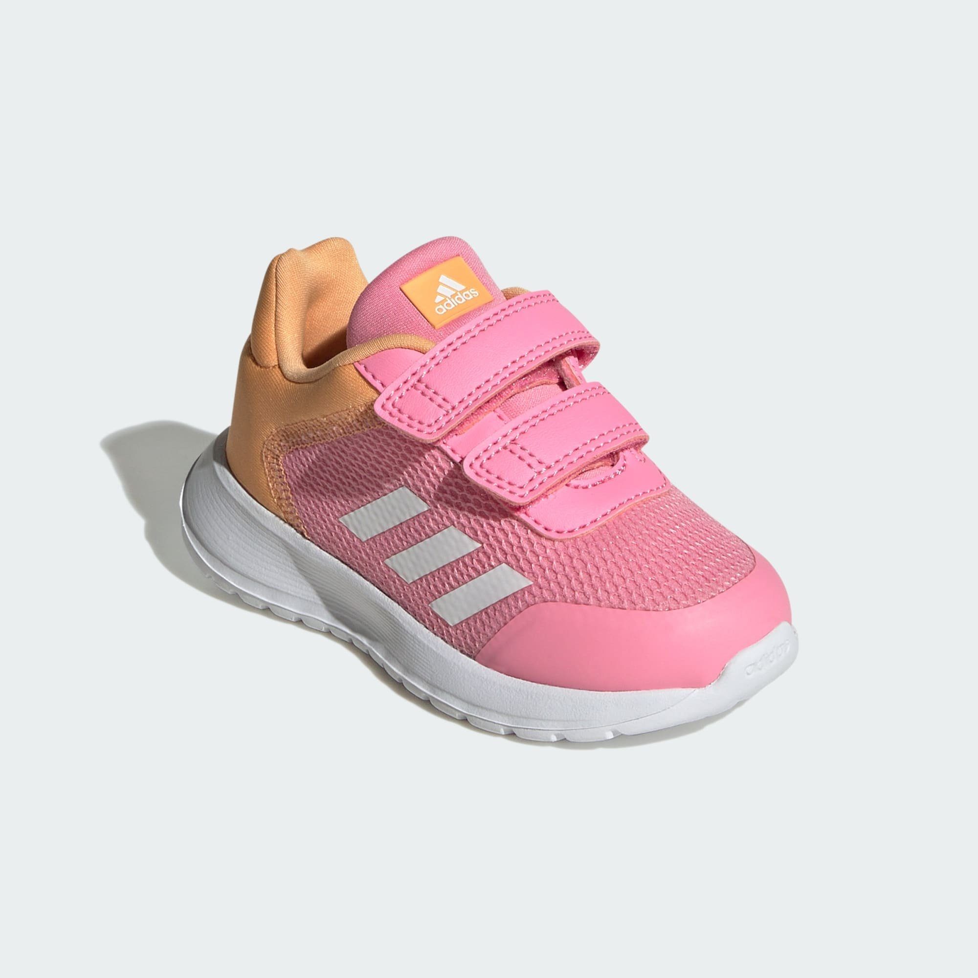adidas Sportswear TENSAUR RUN SCHUH Sneaker Bliss Pink / Cloud White / Hazy Orange | Sneaker
