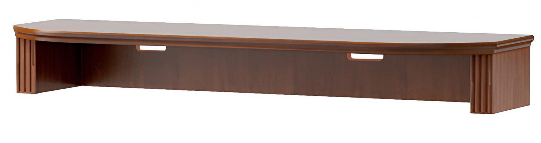 Xlmoebel TV-Bank Traditioneller RTV-Aufsatz für das Schranksystem Holz (1 St., Klassischer RTV Aufsatz - Model BA-NRTV Aufsatz), Hergestellt in Europa