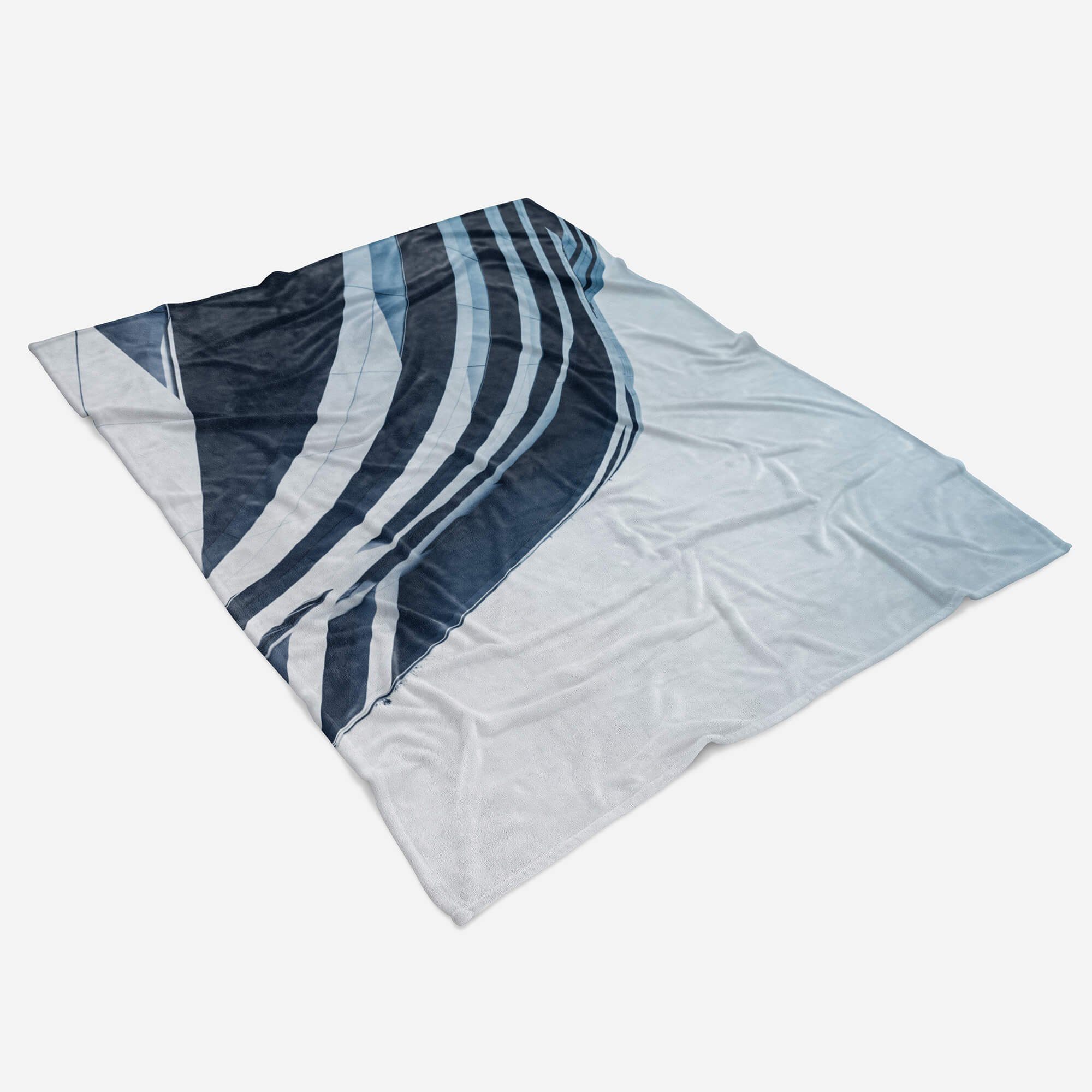Sinus (1-St), Saunatuch Fotoku, Art Architektur Handtuch Baumwolle-Polyester-Mix mit Strandhandtuch Handtücher Handtuch Kuscheldecke Fotomotiv