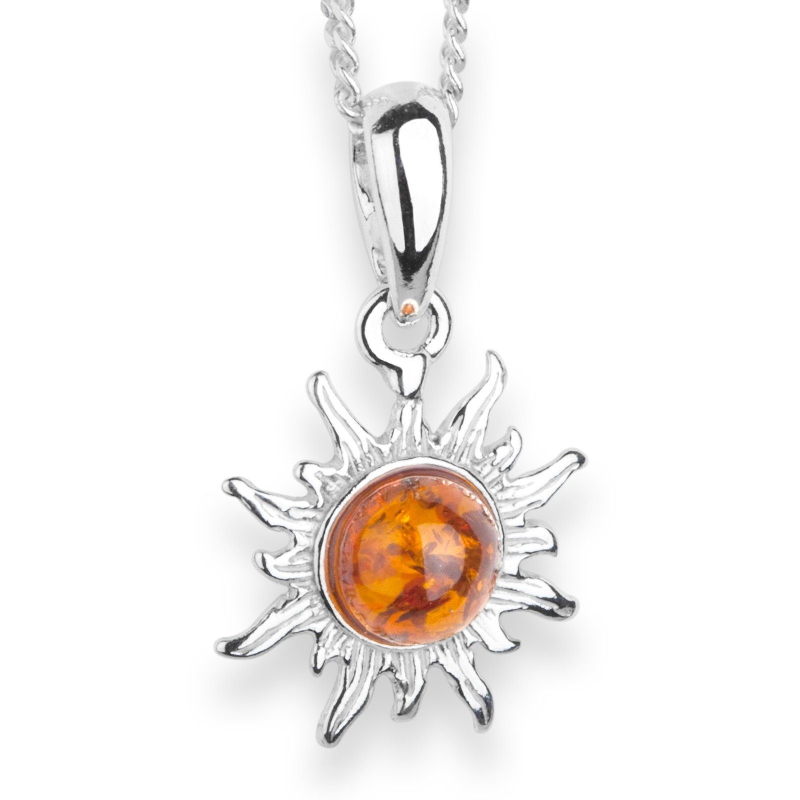 OSTSEE-SCHMUCK Kette mit Anhänger - Sonne günstig online kaufen