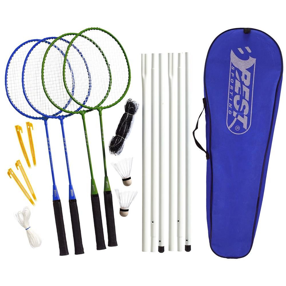 Federballschläger Badminton Komplett-Set
