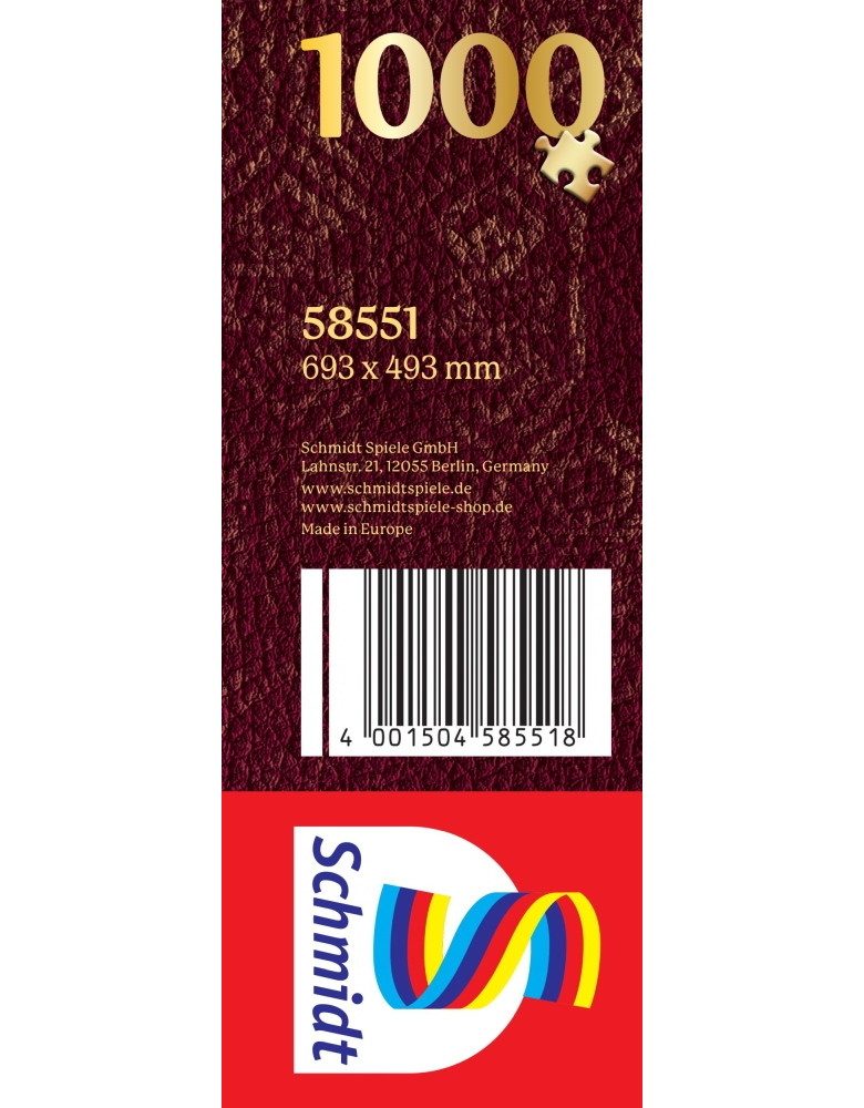 Schmidt Spiele Puzzle 1000 Teile Puzzle Herr der Ringe Middle Earth 58551, günstig online kaufen