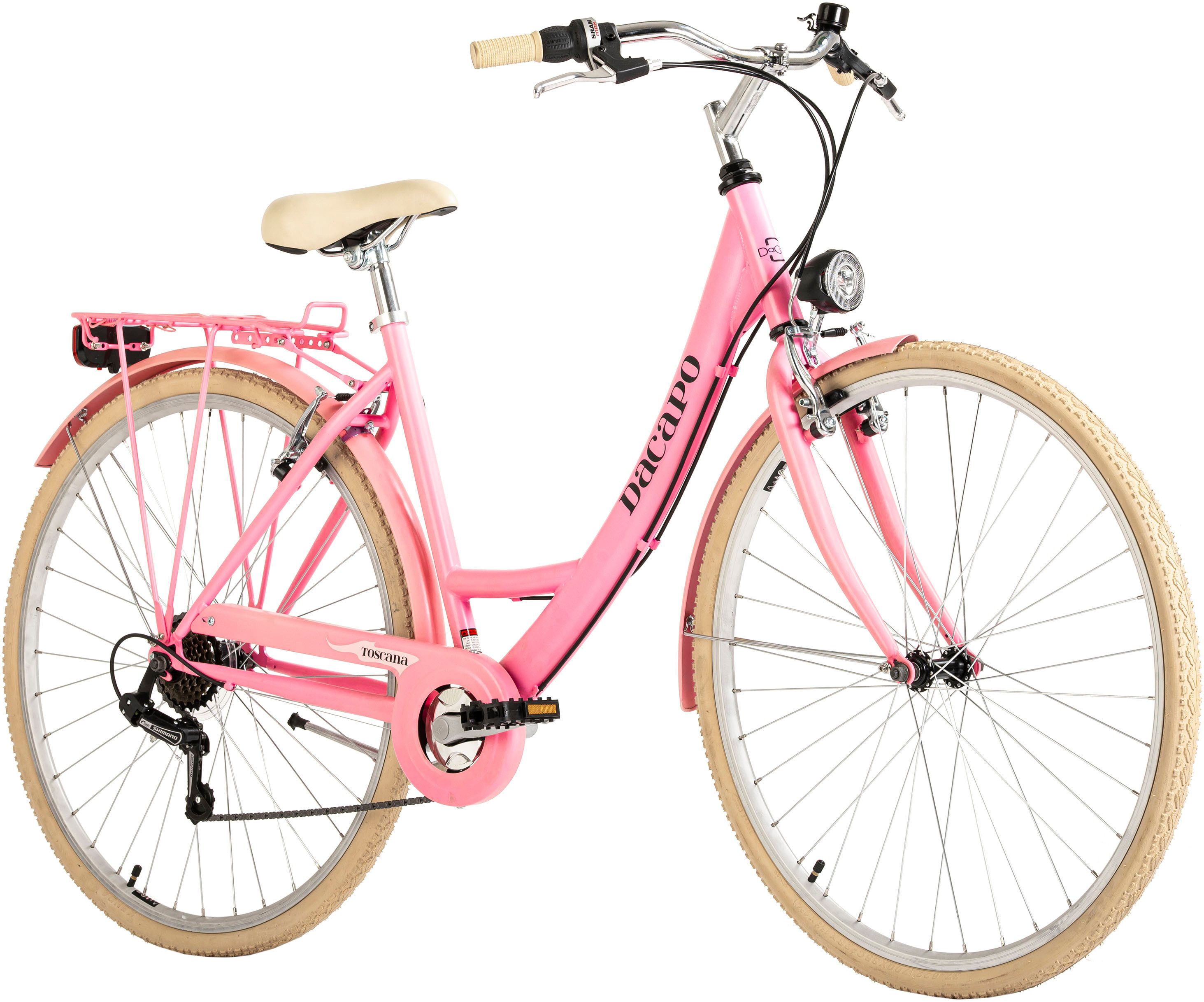 Dacapo Cityrad Toscana, 6 Gang, Kettenschaltung