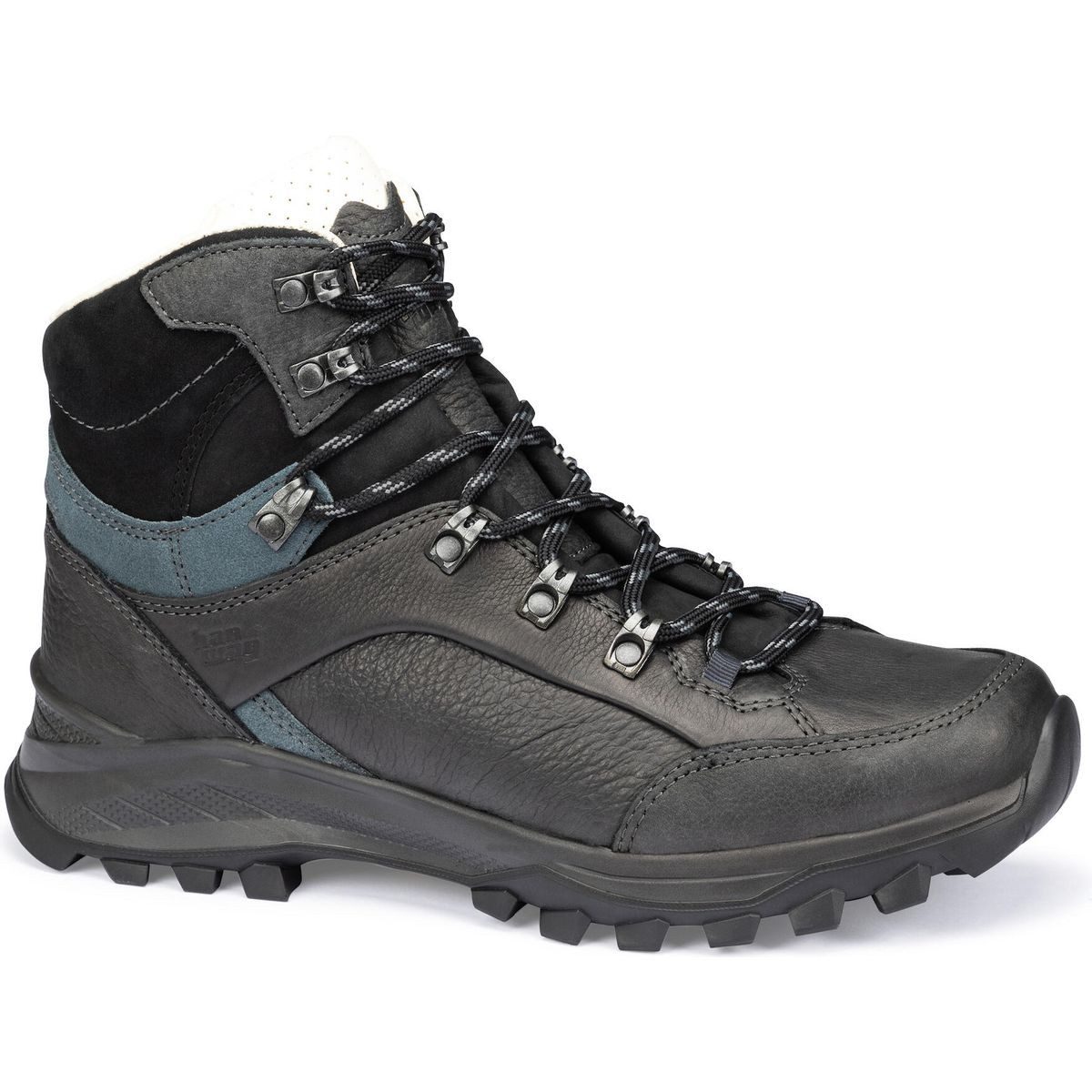 Hanwag Bangri Hikingschuh Hochwertiger Wanderschuh aus geschmeidigem Yak-Leder mit optimaler