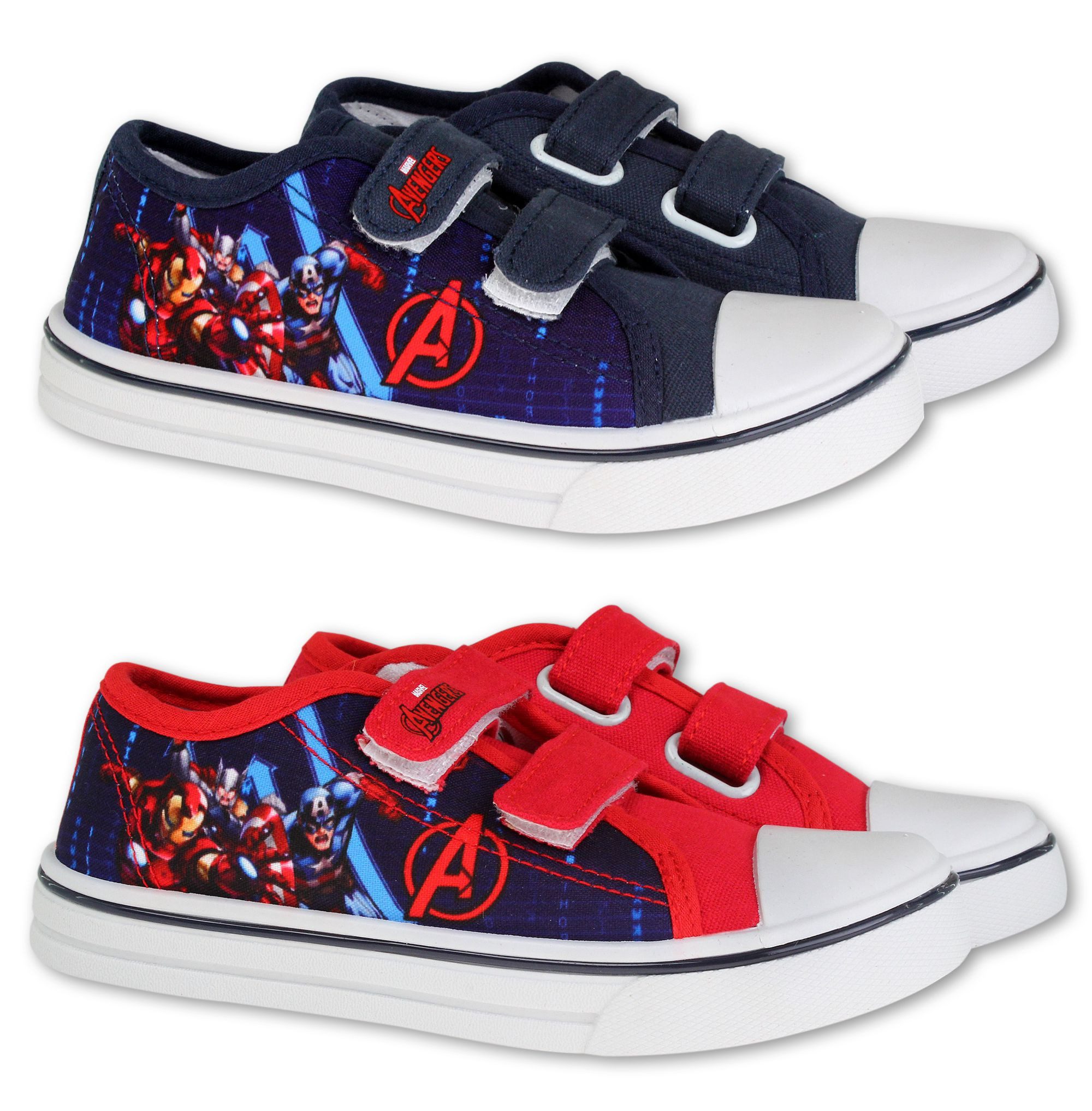The AVENGERS Marvel Avengers Sneaker Jungen schuhe Hausschuhr Sneaker Jungenschuhe Klettverschluss