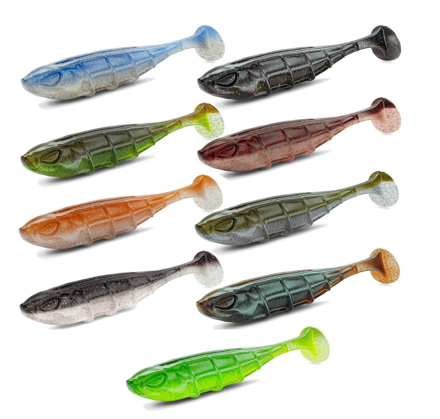 Nays Kunstköder Nays VNM 20 5,08cm - 12 Gummifische