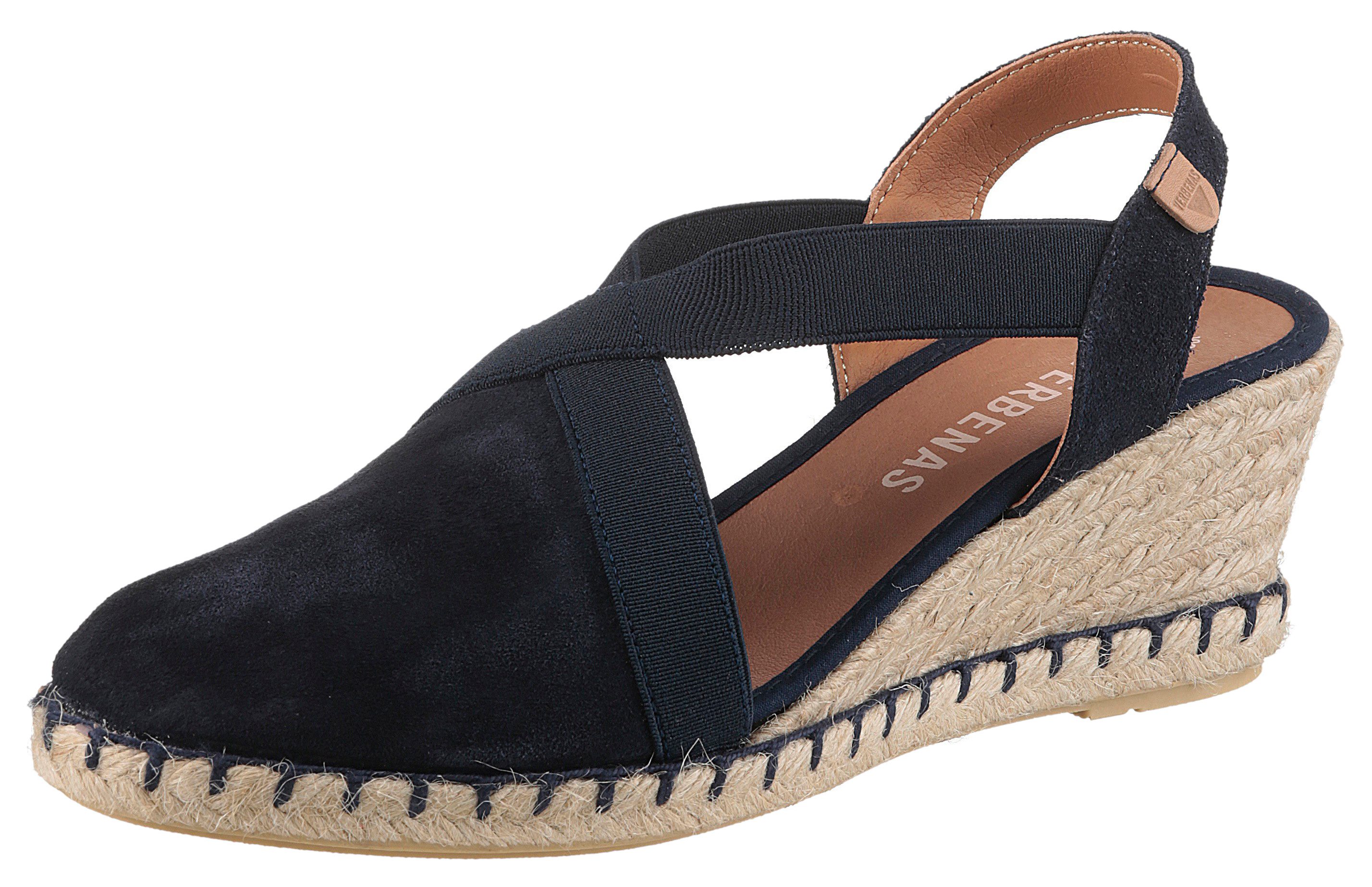 VERBENAS Milena Serraje Keilsandalette, Sommerschuh, Riemchensandale, günstig online kaufen