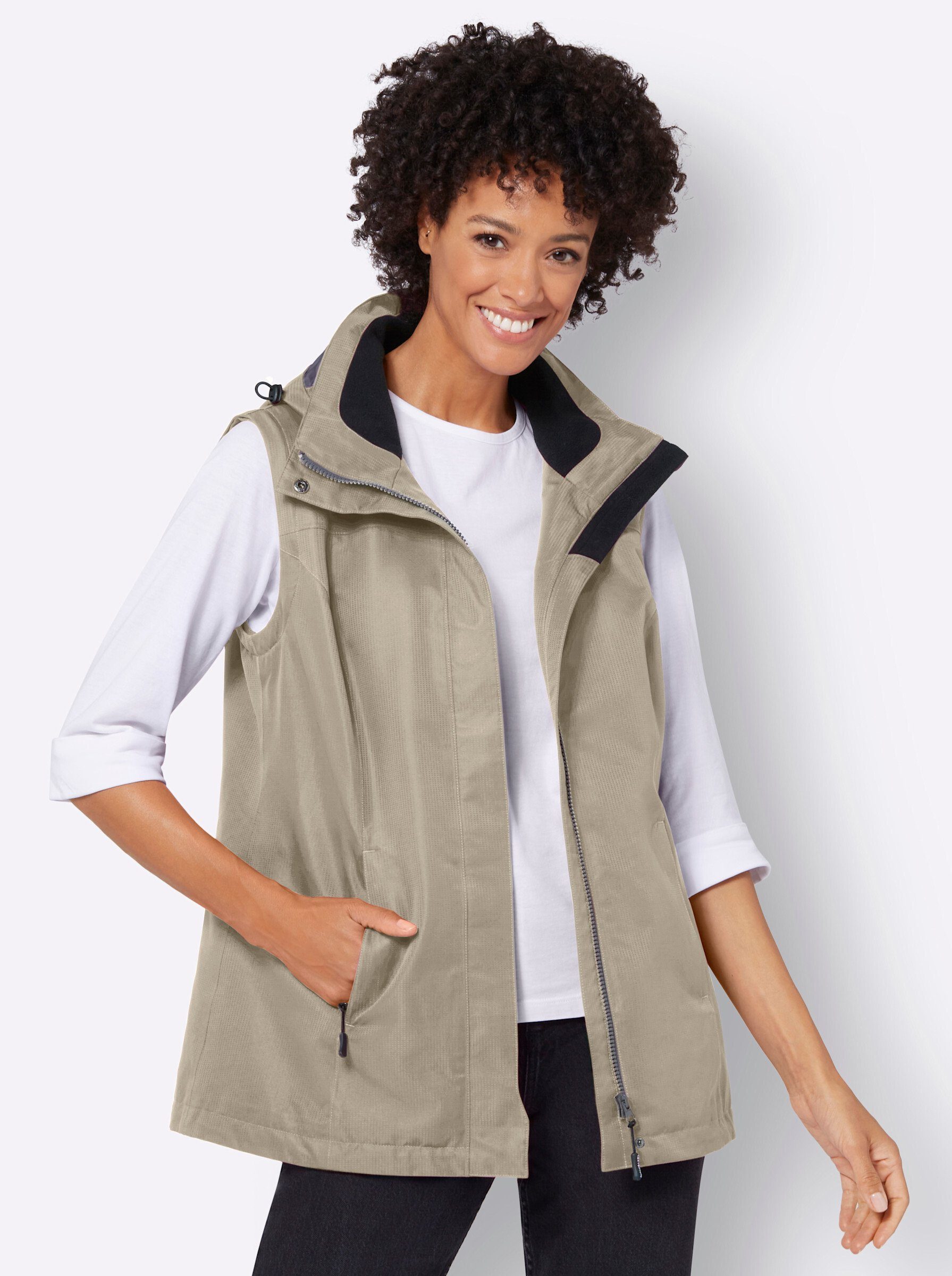 Allwetterjacke Texventure-Jacke Langarm