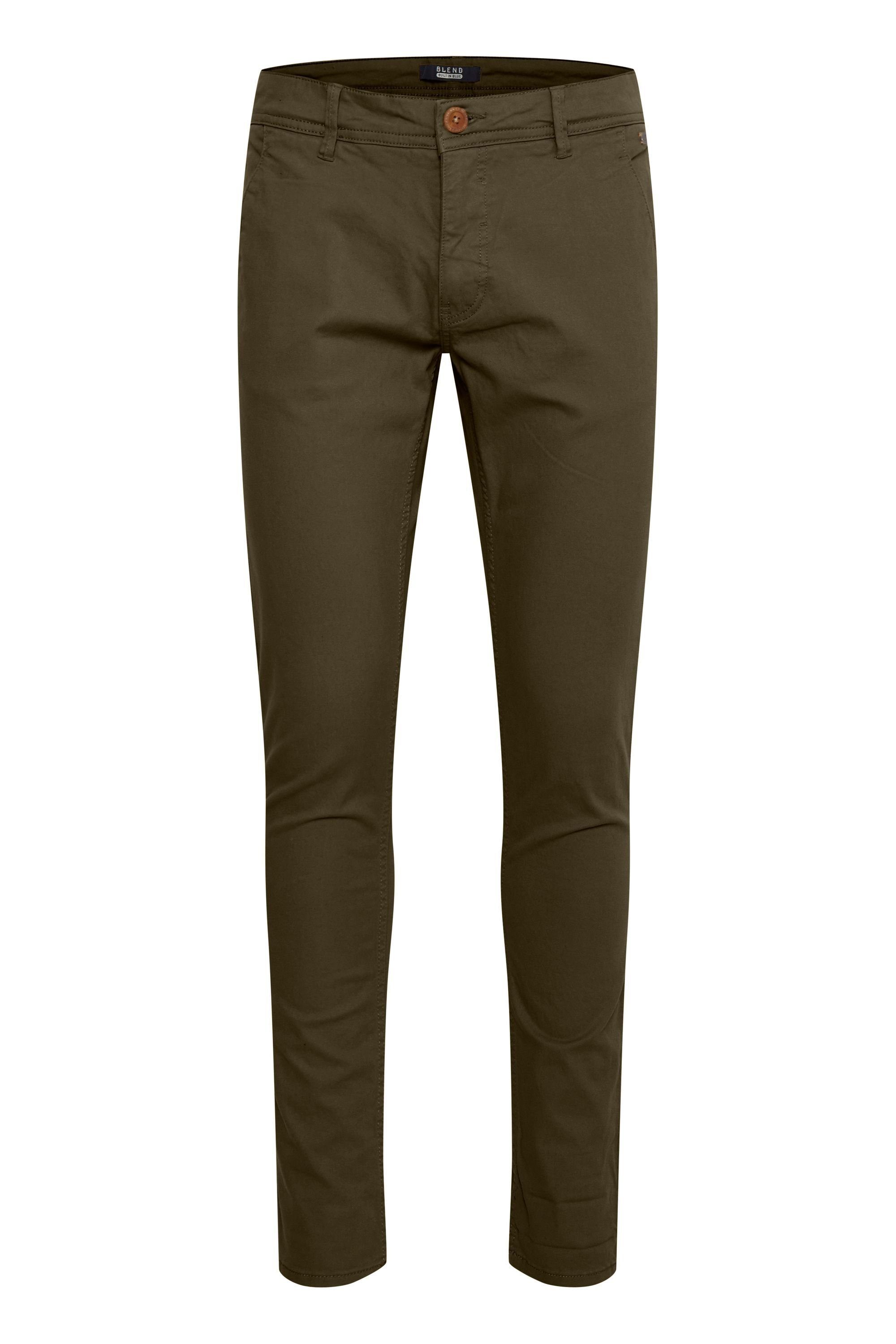 Blend Chinohose BHNatan Chinohose Slim Fit mit Gürtelschlaufen günstig online kaufen