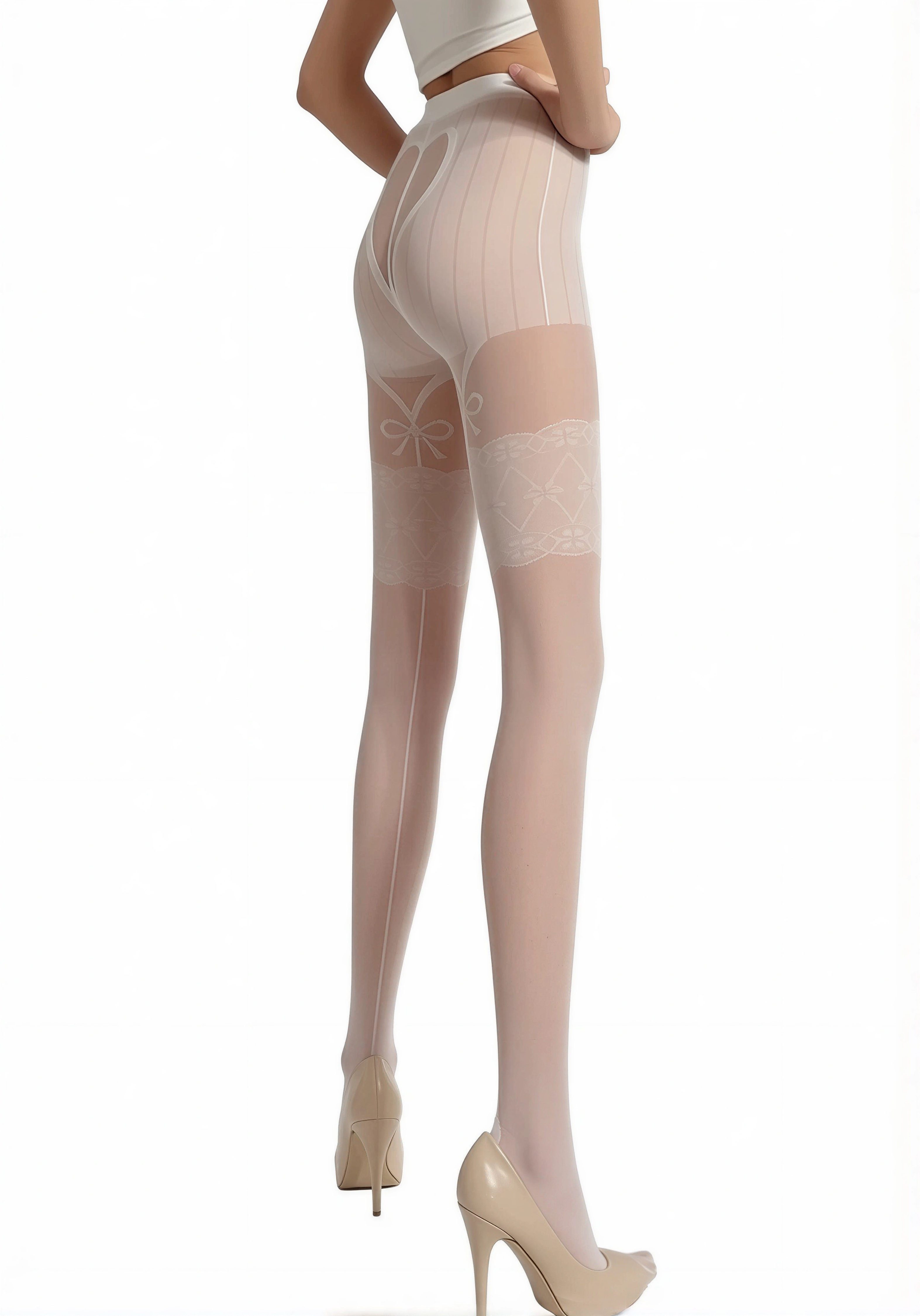 Adrian Hosiery Strumpfhose Damen LORA 20 DEN 20 DEN (Packung 1 St. 1er-Pack) verführerisch